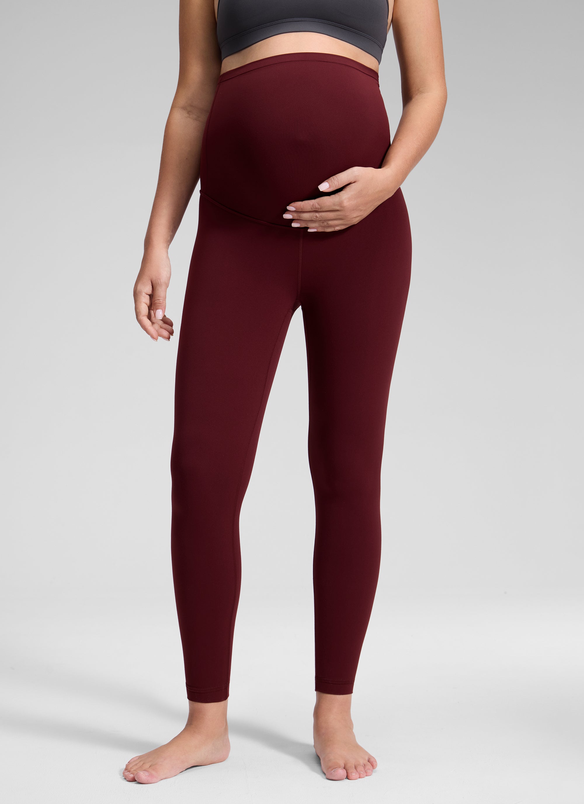 טייץ הריון Butterluxe 25" - Red Merlot