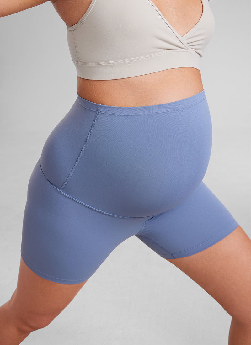 טייץ הריון קצר Butterluxe 4" - Oasis Blue