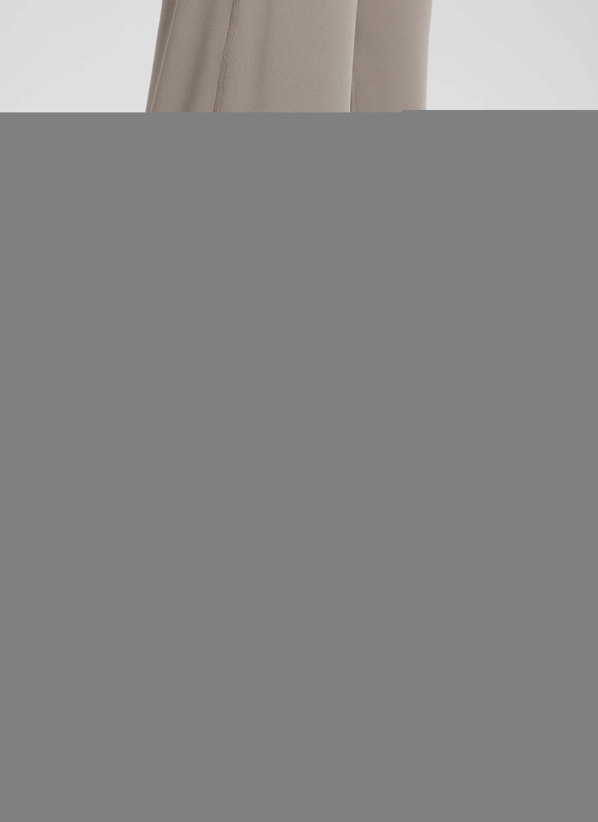 מכנס הריון Softretch ללא תפר קדמי 30" - Warm Ash Grey