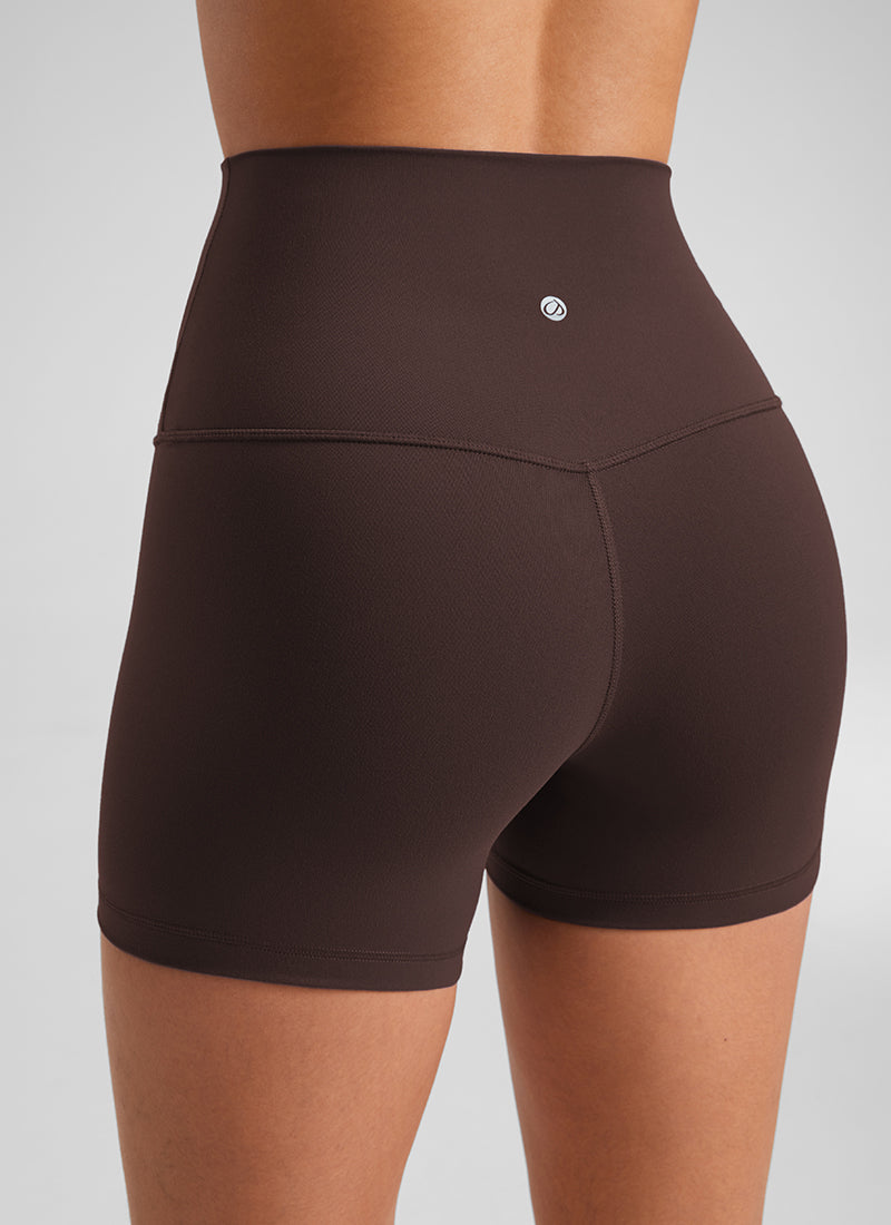 טייץ קצר Butterluxe 4" - Hot Fudge Brown