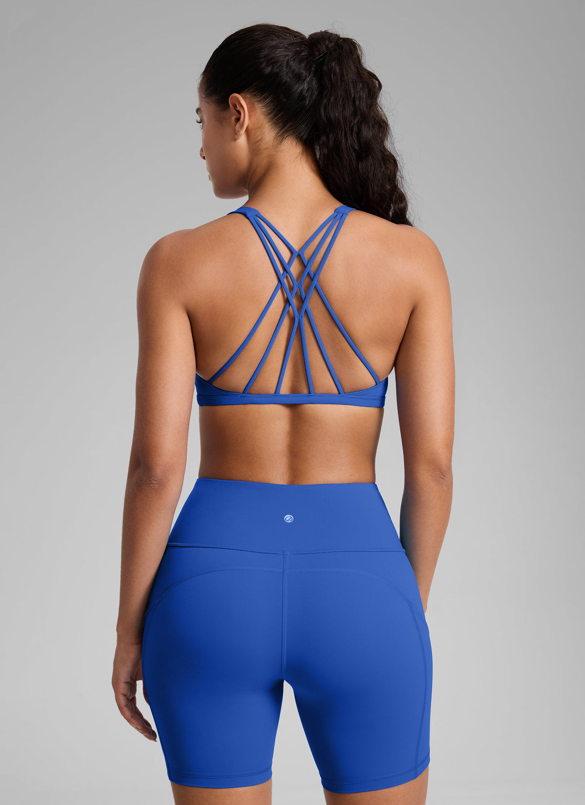 NakedFeel חזיית ספורט Diamond - Waves Blue
