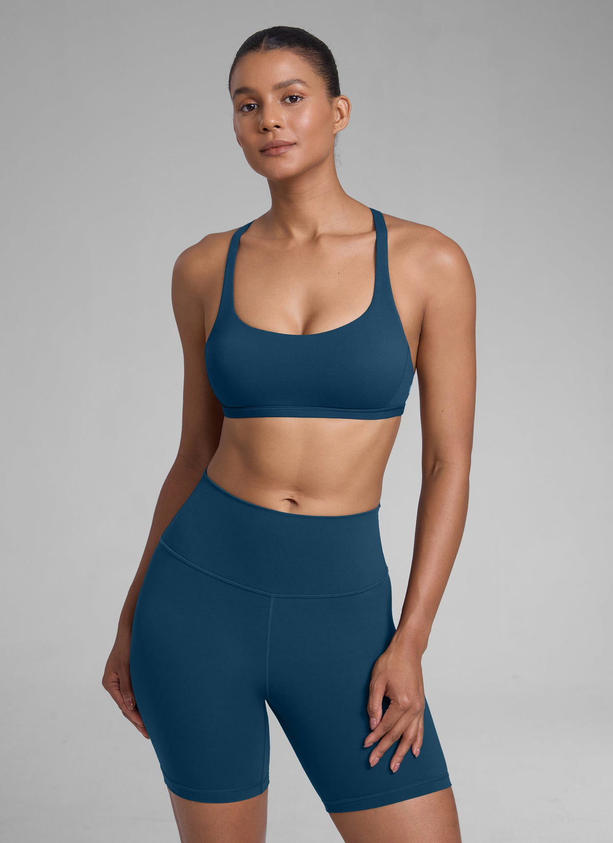 NakedFeel חזיית ספורט Diamond - French Navy
