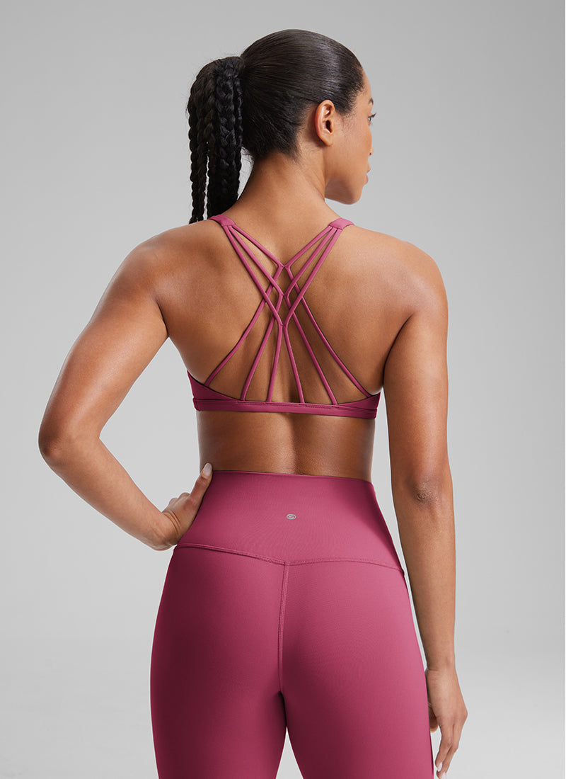 NakedFeel חזיית ספורט Diamond - Washed Mauve