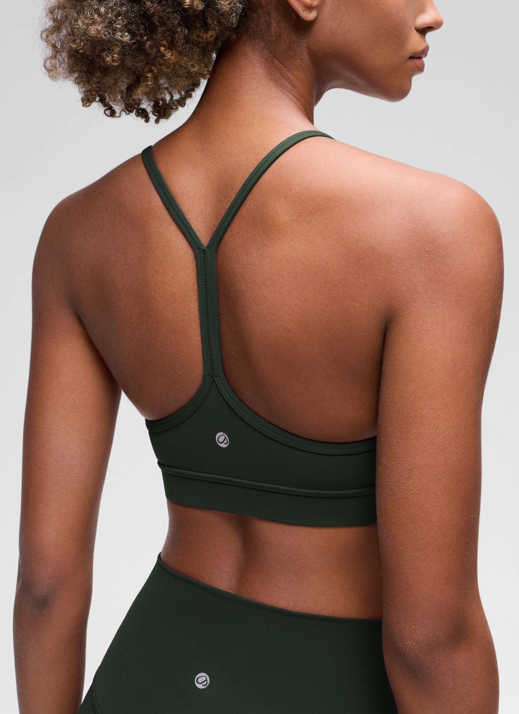 חזיית ספורט Butterluxe גב-Y כתפיות דקות - Legend Green