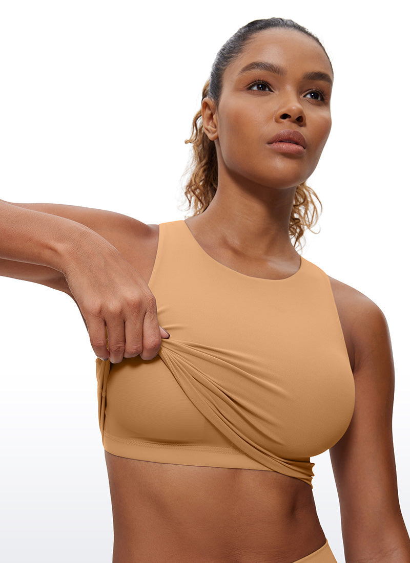 קרופ Butterluxe High Neck - Doe Brown