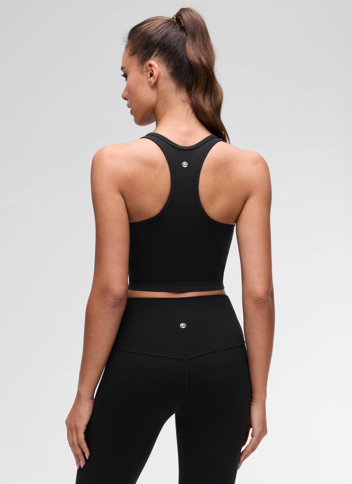 קרופ תומך Butterluxe Scoop Neck - שחור