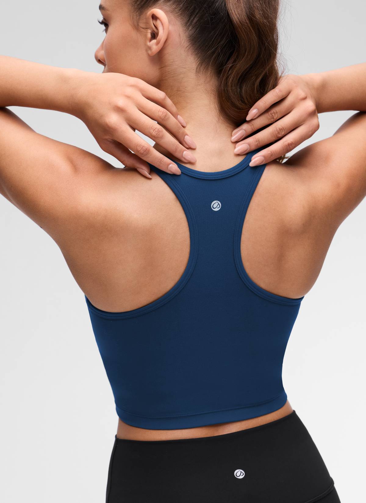 קרופ תומך Butterluxe Scoop Neck - French Navy