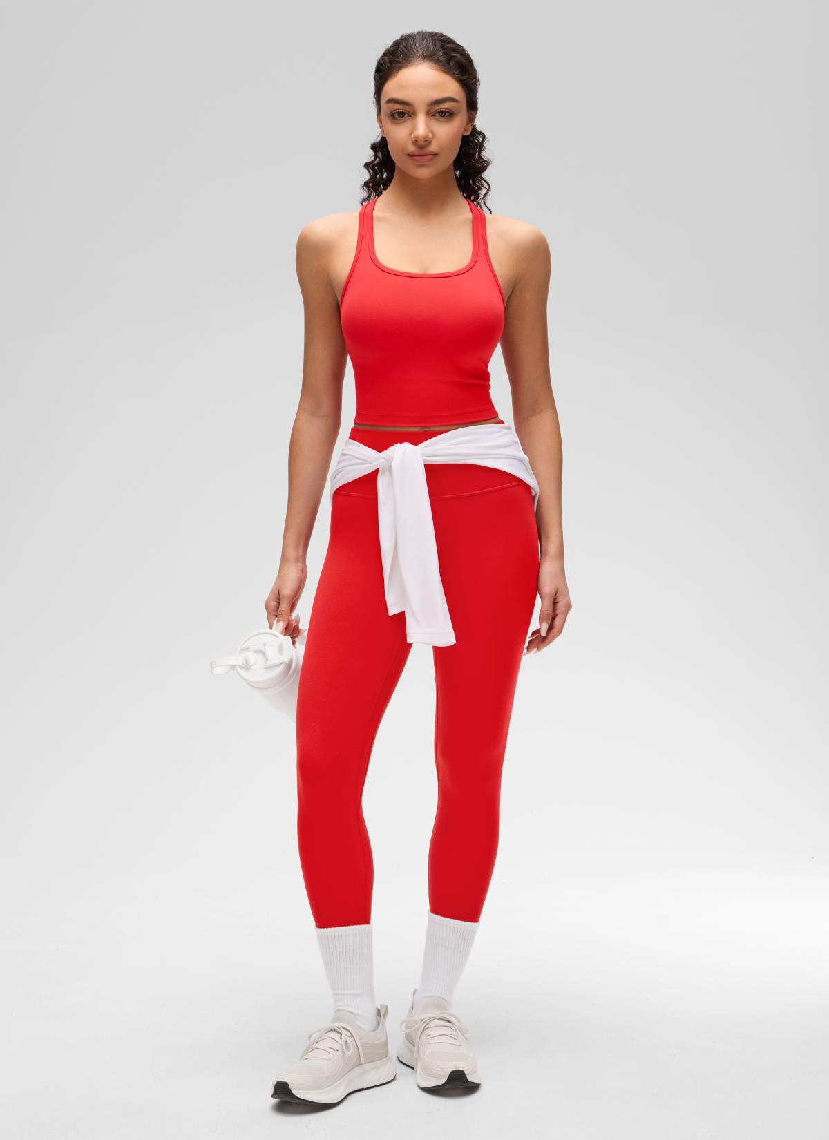 קרופ תומך Butterluxe Scoop Neck - Deep Red