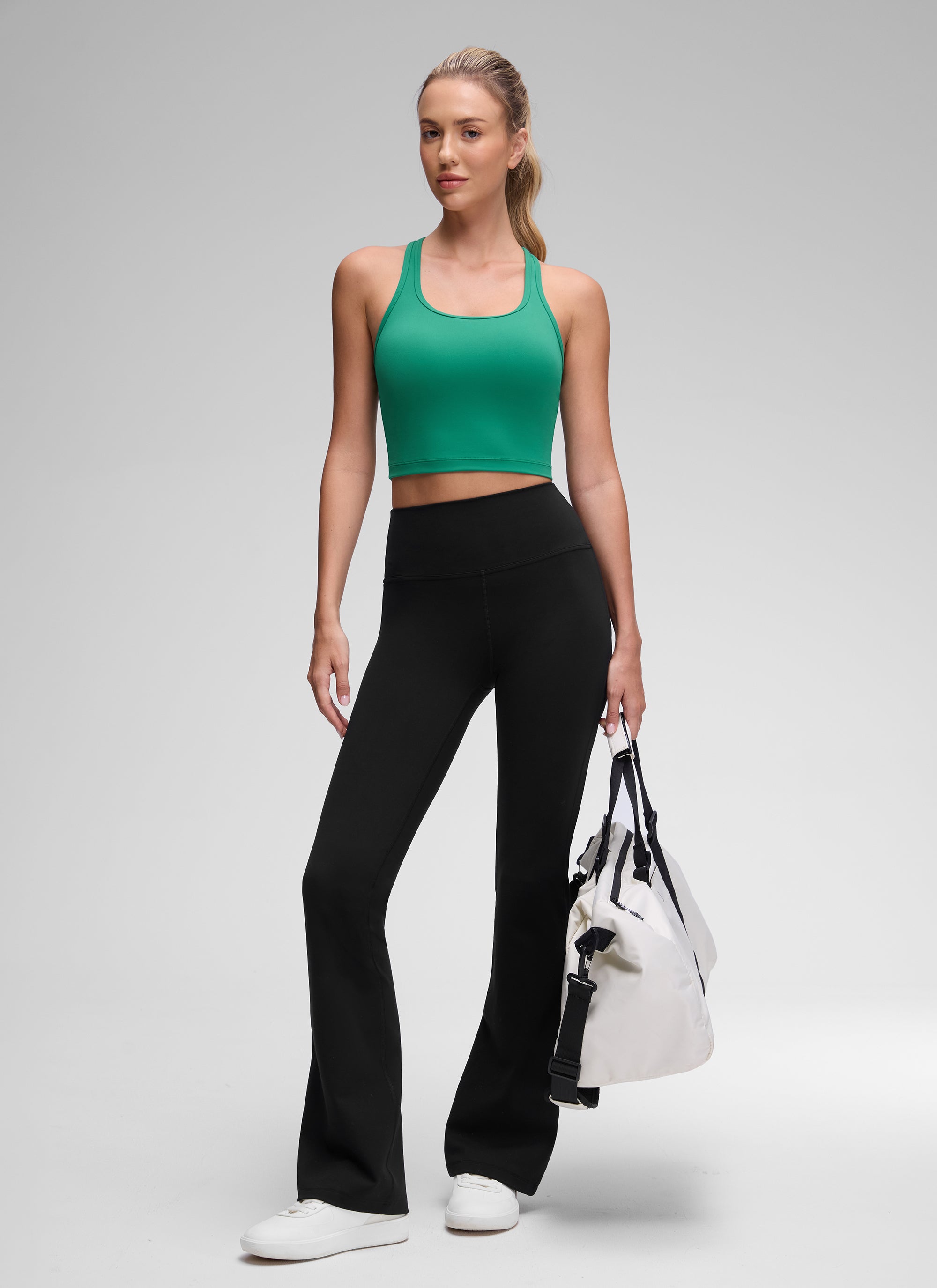 קרופ תומך Butterluxe Scoop Neck - Cascadia Green