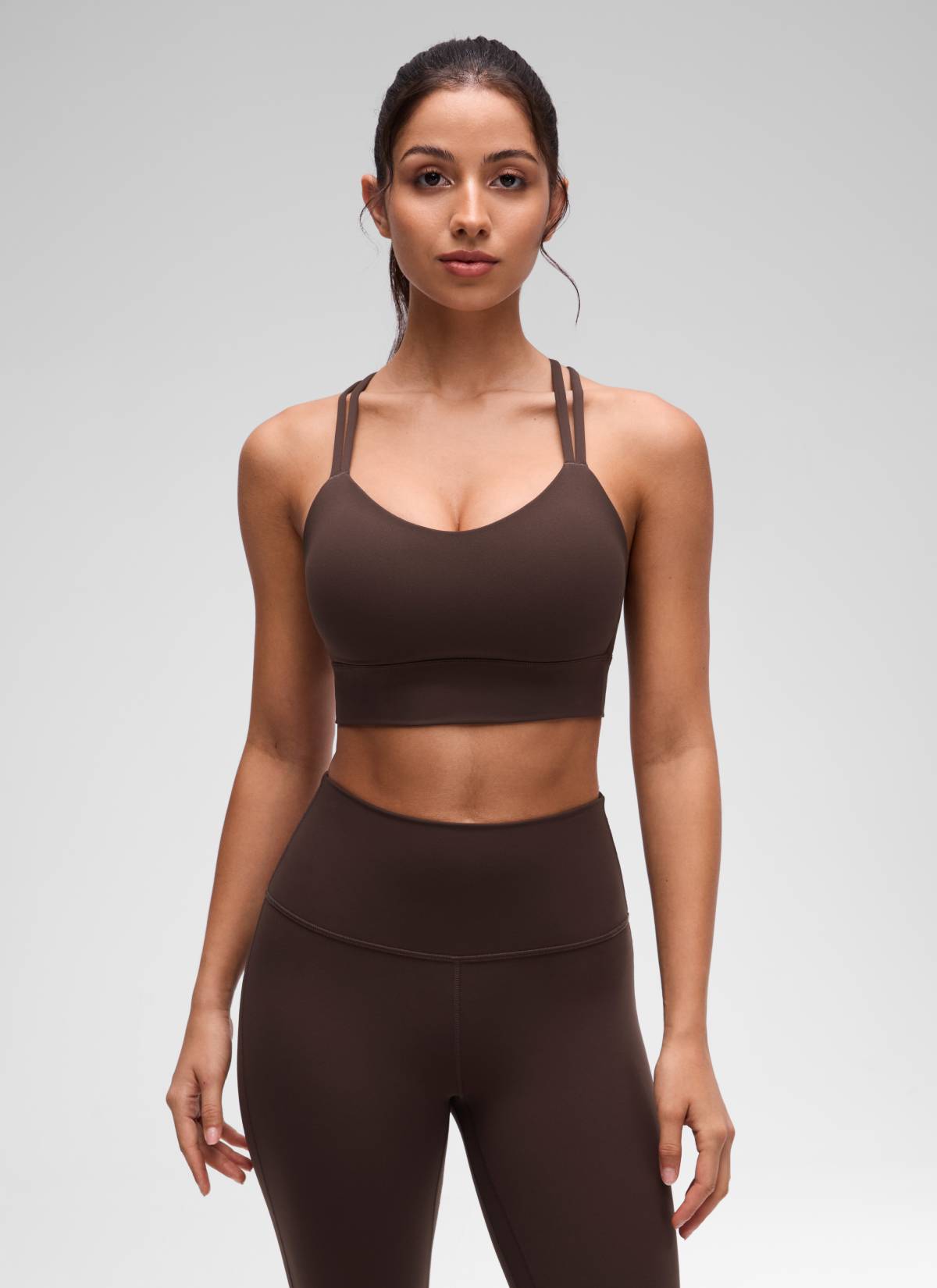 חזיית קרופ מרופדת Butterluxe LRN - Hot Fudge Brown