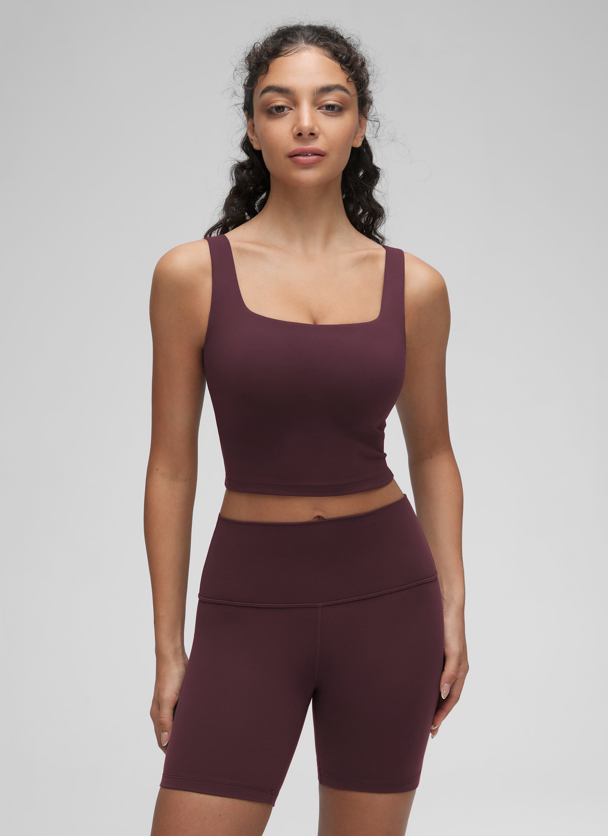 קרופ תומך Butterluxe Square Neck - Ripe Plum