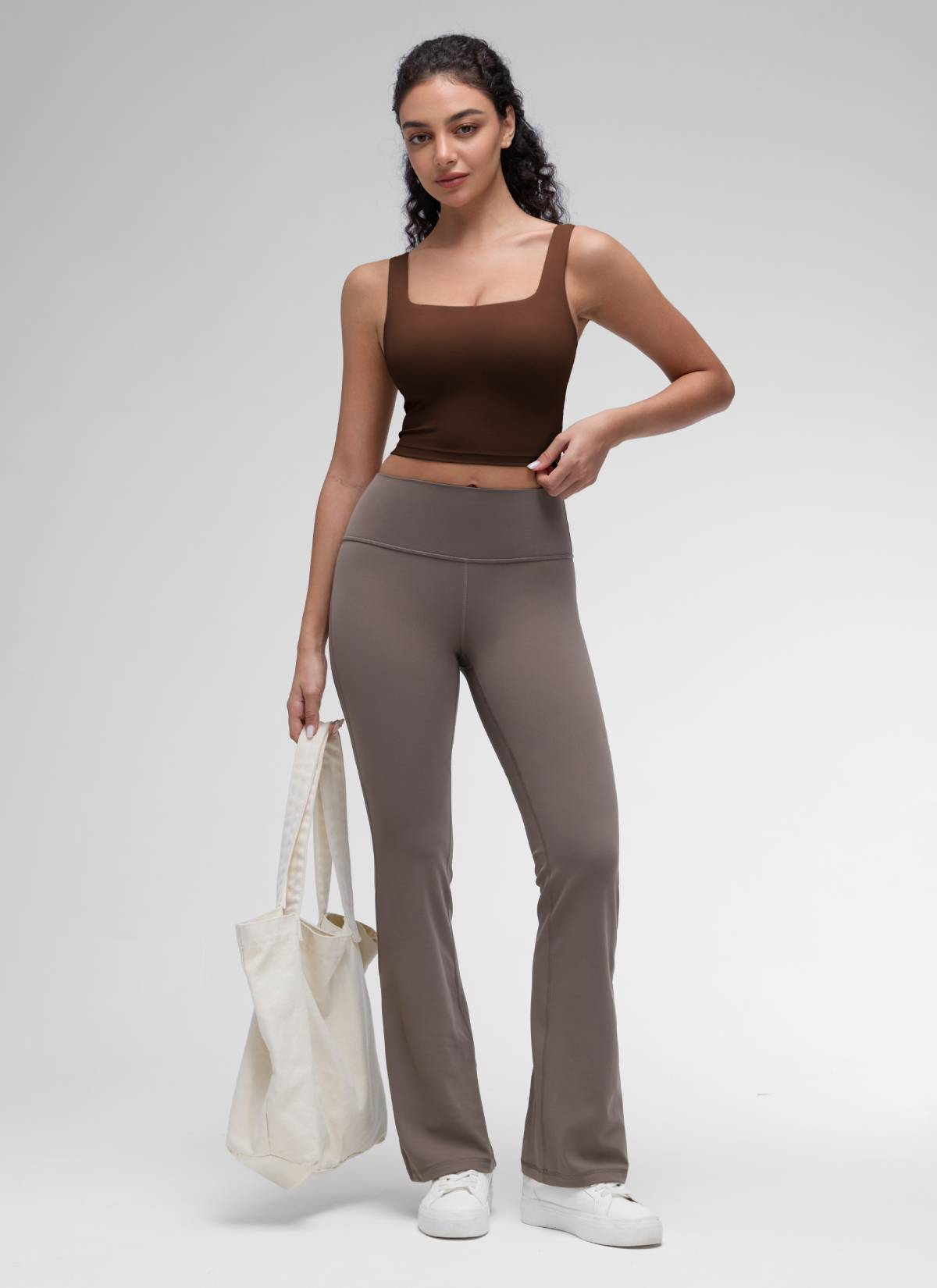 קרופ תומך Butterluxe Square Neck - Lava Brown