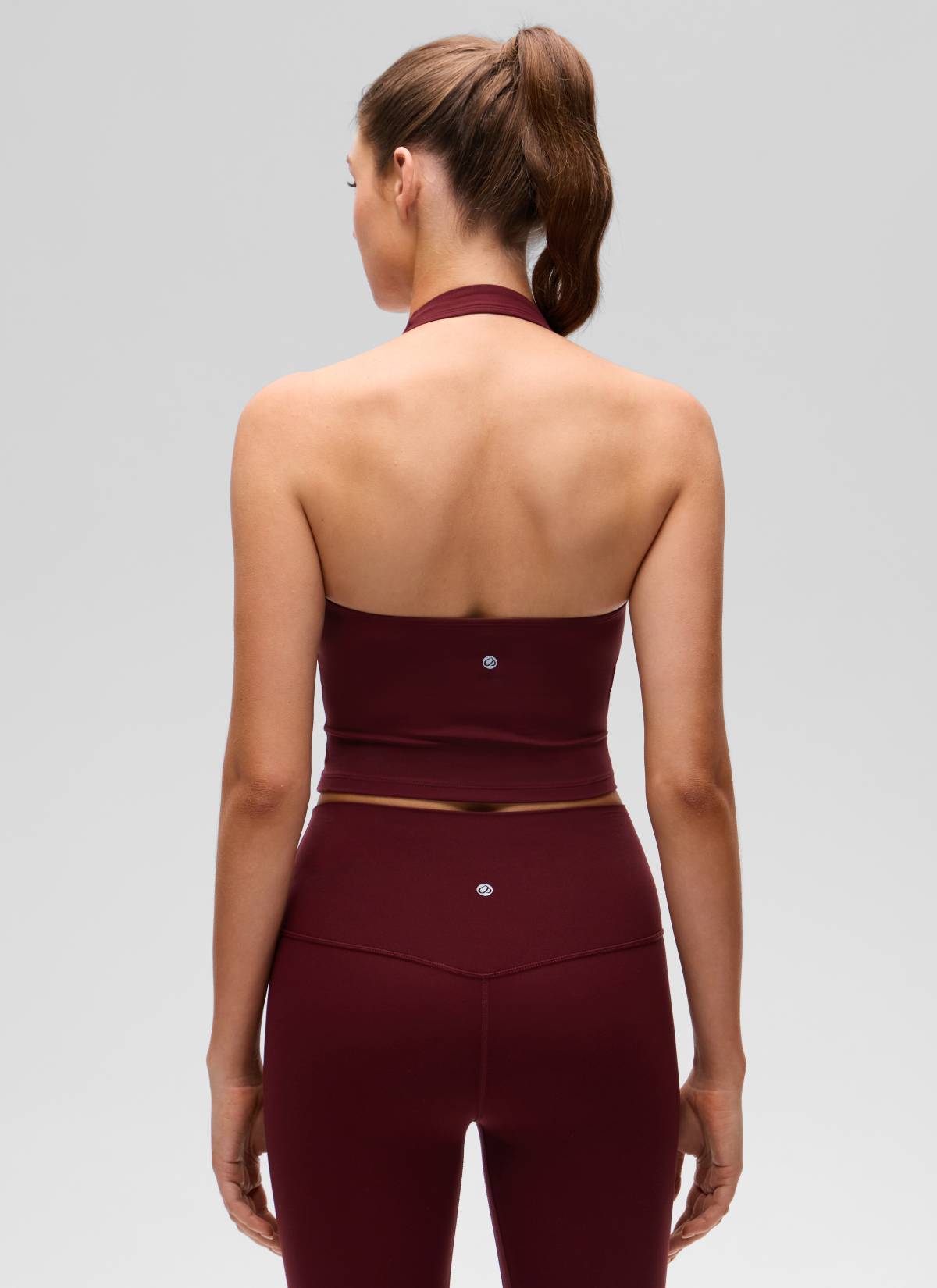 גופיית קולר עם חזייה פנימית Butterluxe - Red Merlot