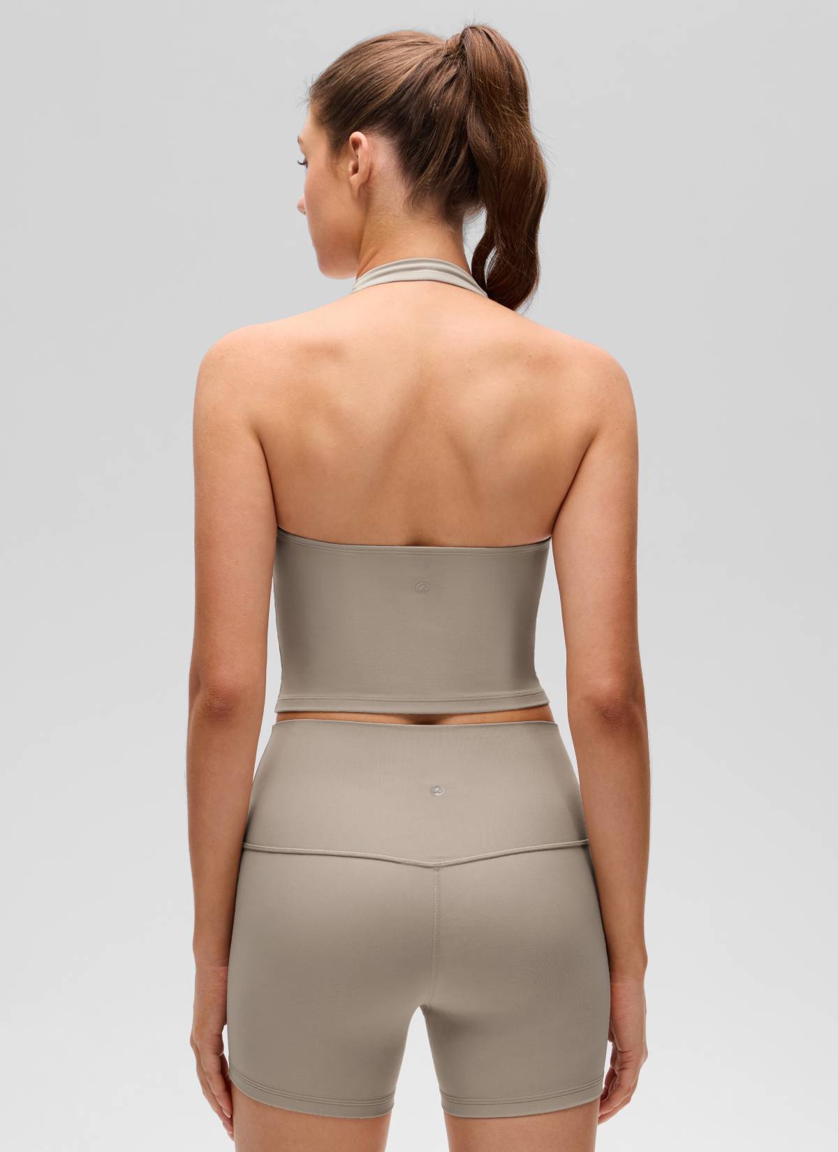 גופיית קולר עם חזייה פנימית Butterluxe - Warm Ash Grey