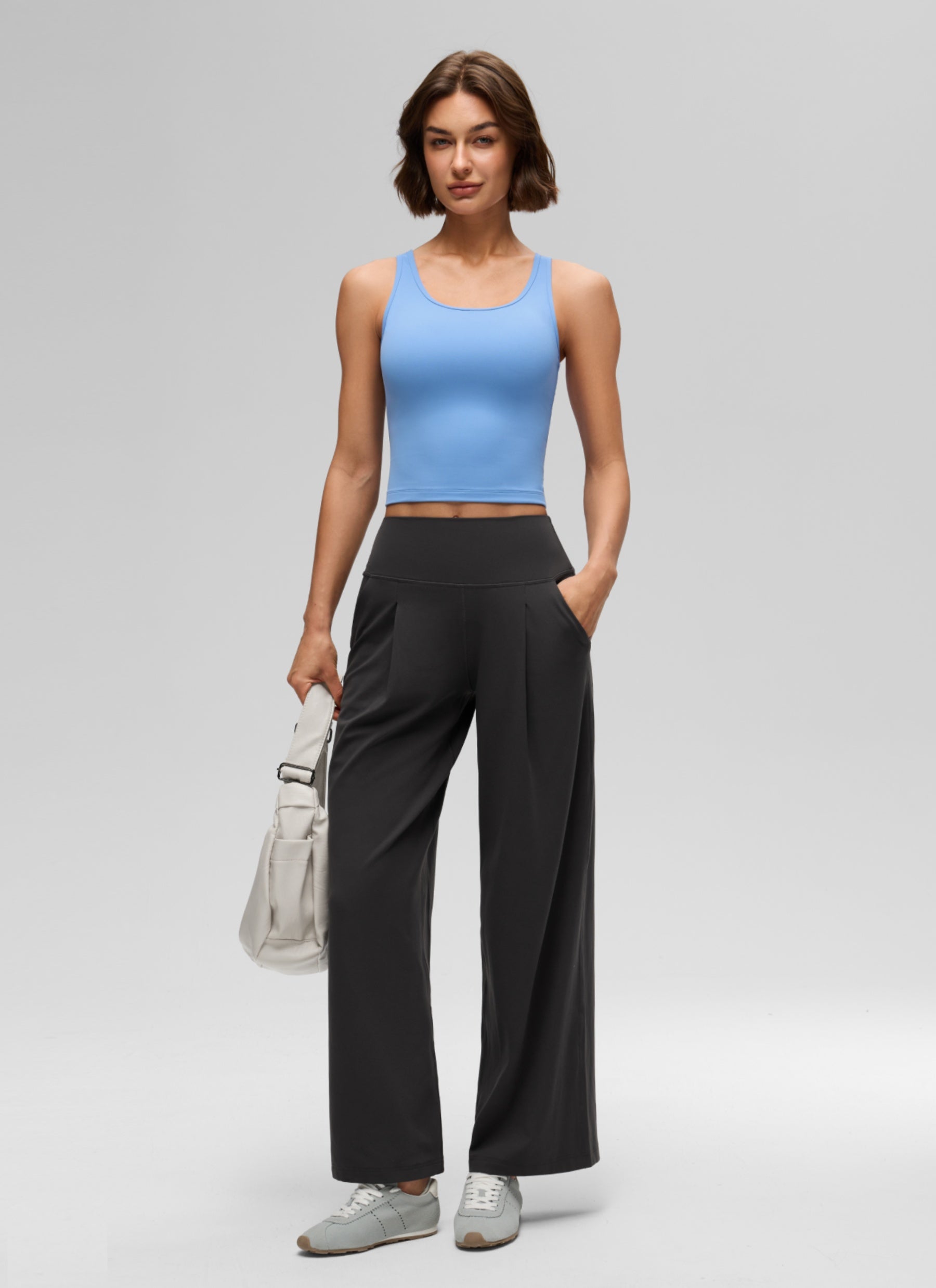 גופייה Butterluxe Scoop Neck - Party Blue