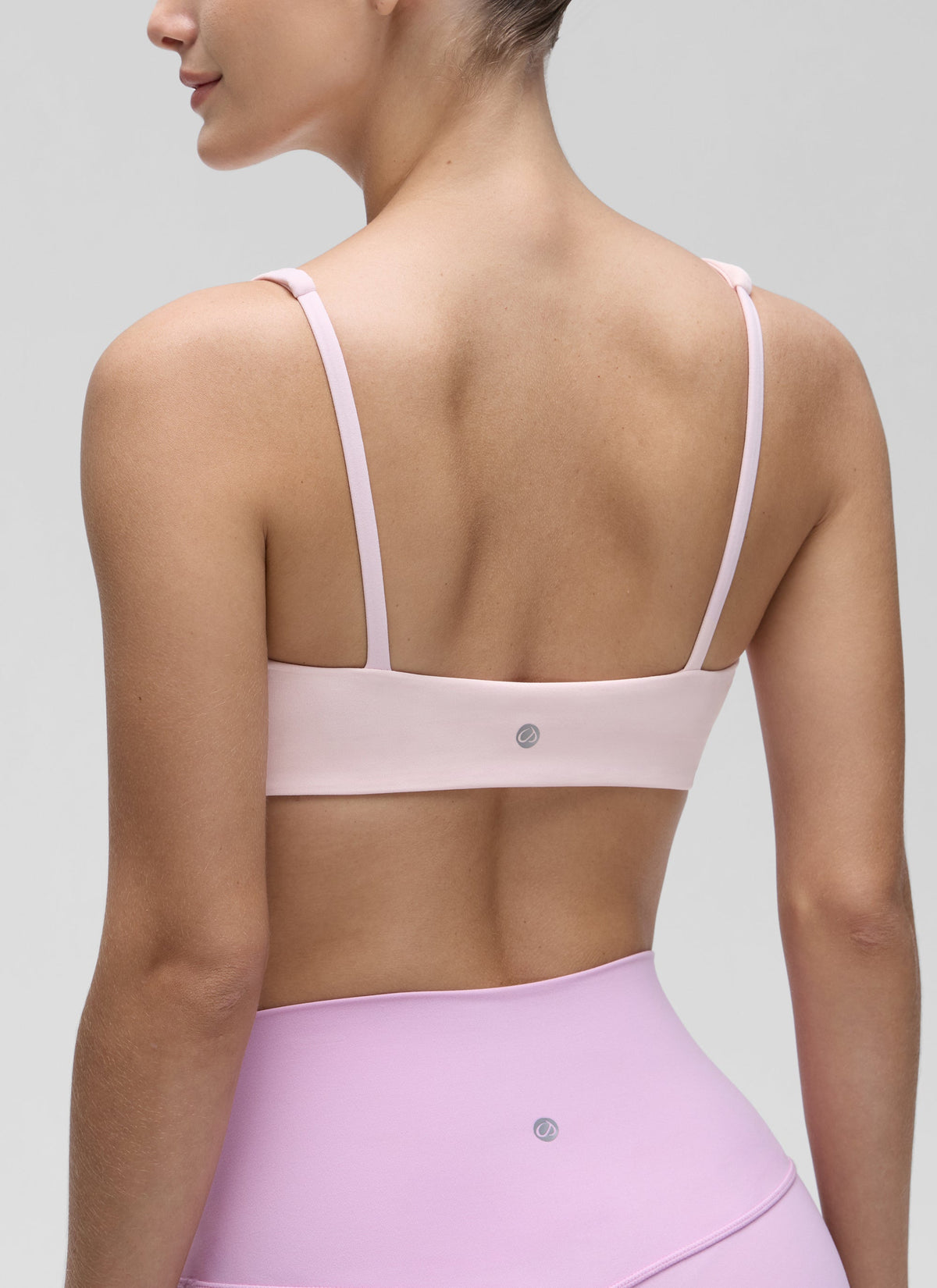 חזיית ספורט Butterluxe מחשוף מרובע Mini Bra - Strawberry Pink
