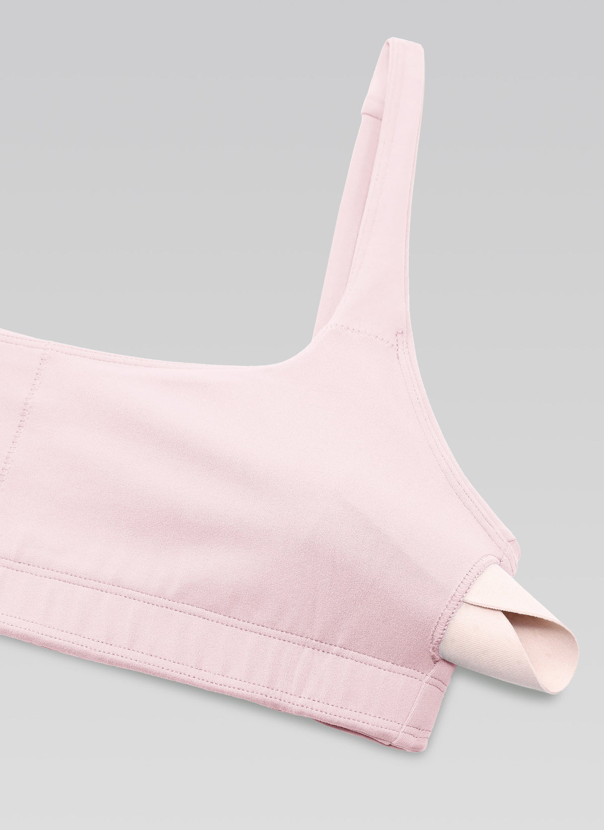 חזיית ספורט Butterluxe מחשוף מרובע Mini Bra - Strawberry Pink