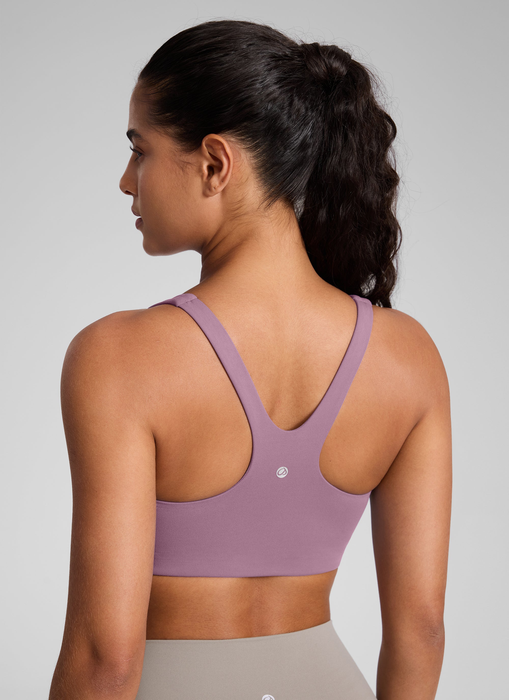 חזיית ספורט Butterlift Square Neck - Light Lavender