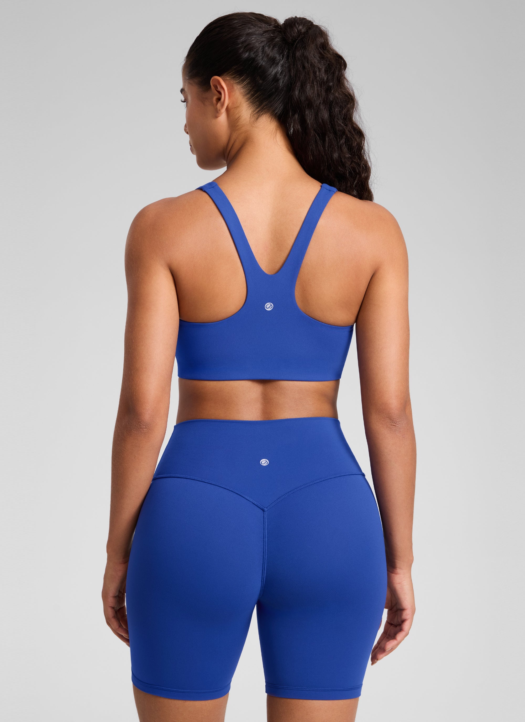חזיית ספורט Butterlift Square Neck - Waves Blue