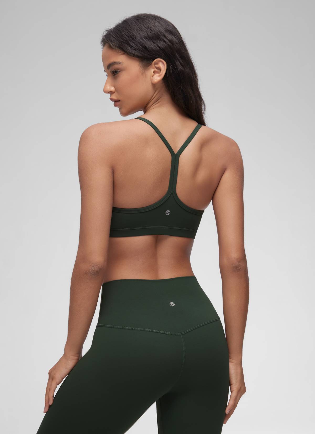 חזיית ספורט Butterluxe Sports Ruched V Neck - Legend Green