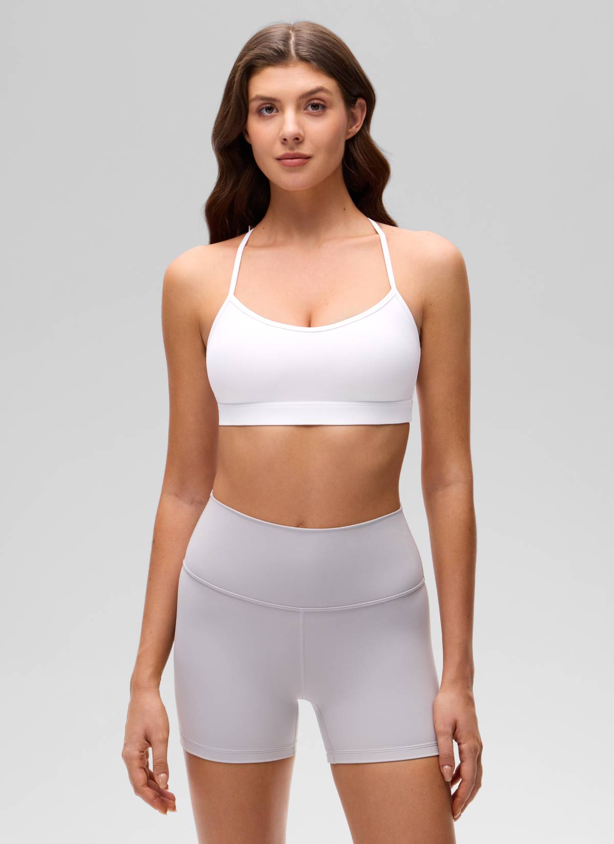 חזיית ספורט Butterluxe Triangle back - לבן