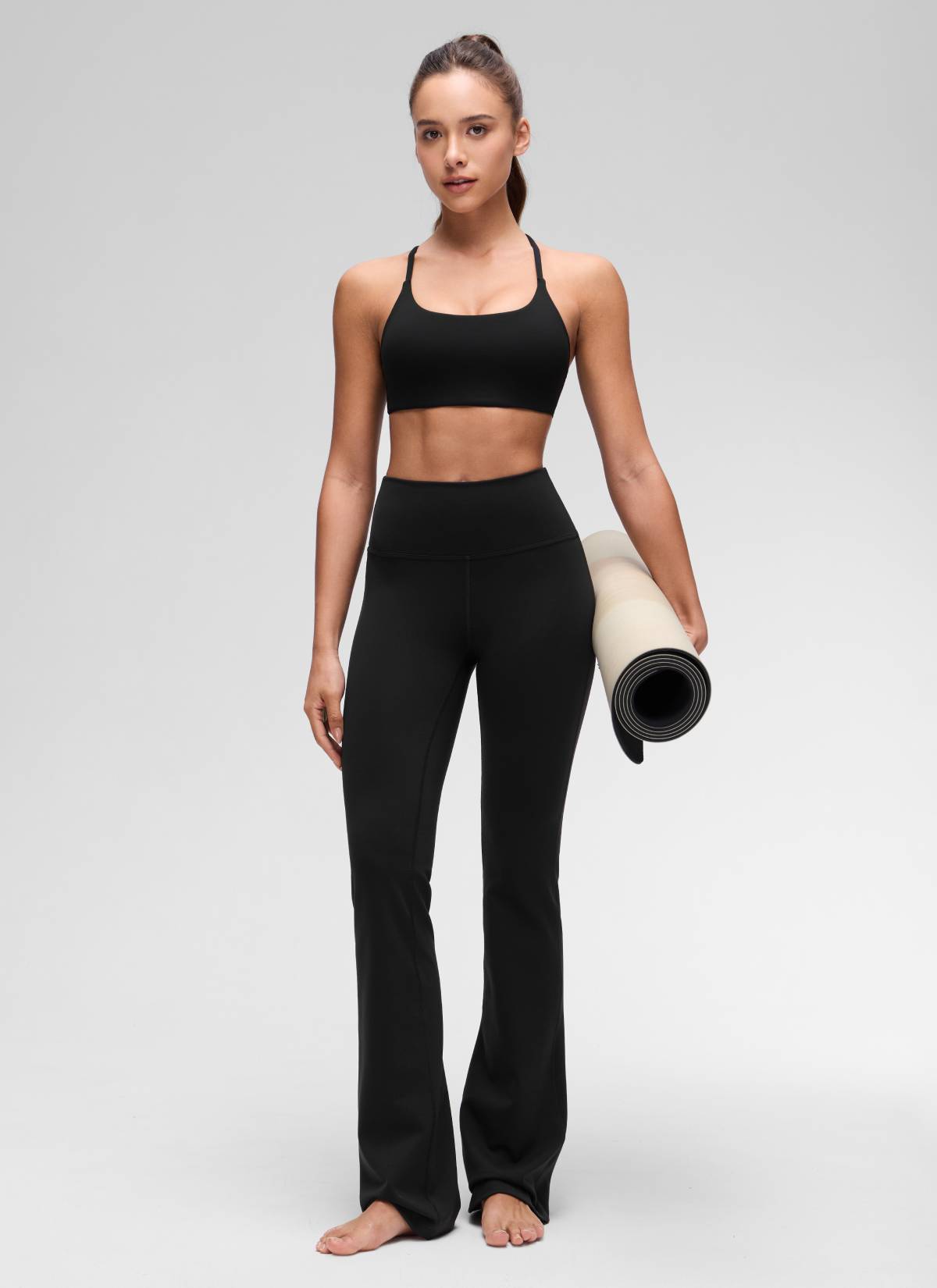 קרופ תומך Butterluxe Twist Cross Back - שחור