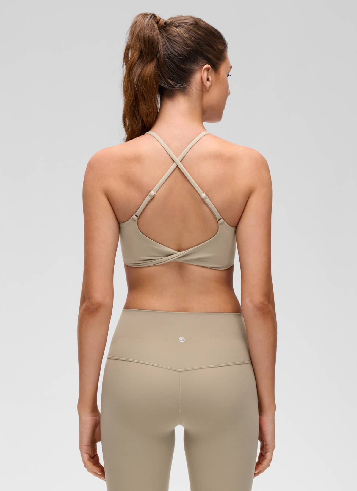 קרופ תומך Butterluxe Twist Cross Back - Oak
