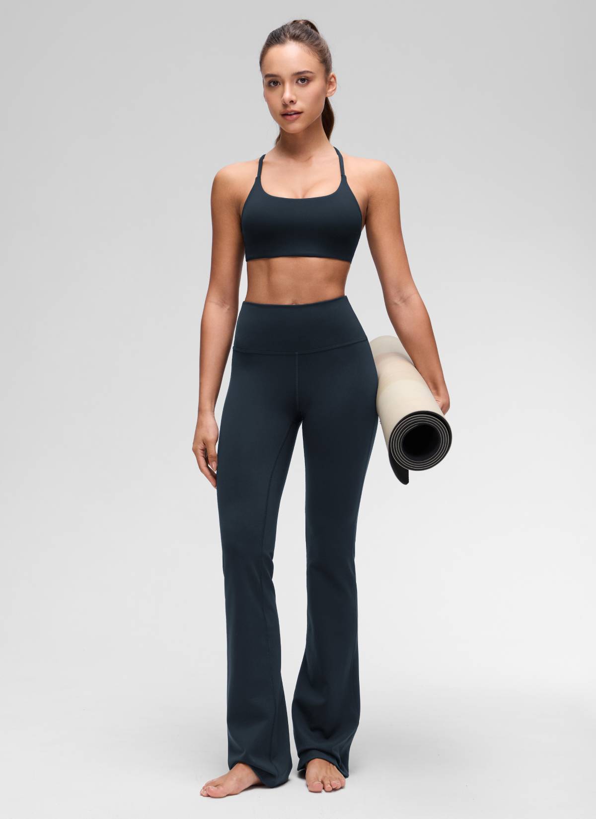 קרופ תומך Butterluxe Twist Cross Back - כחול נייבי