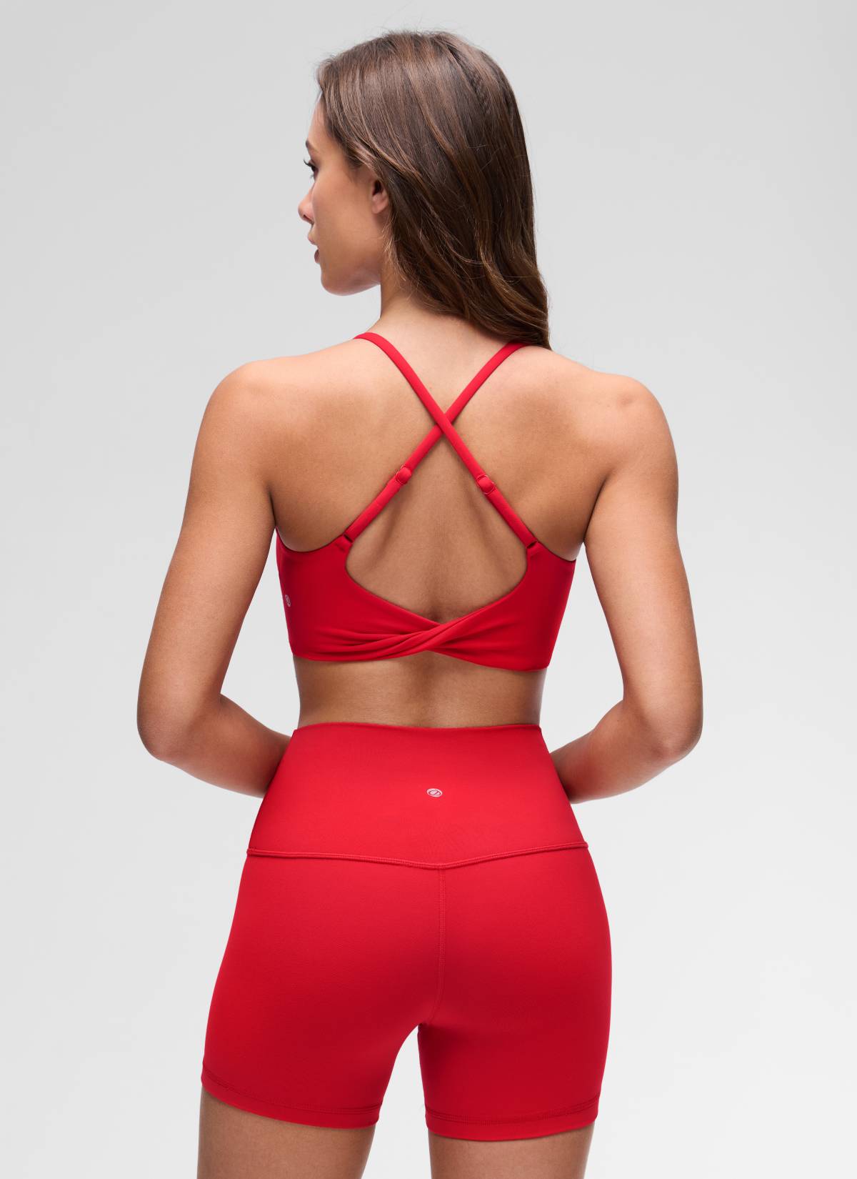 קרופ תומך Butterluxe Twist Cross Back - Aurora Red