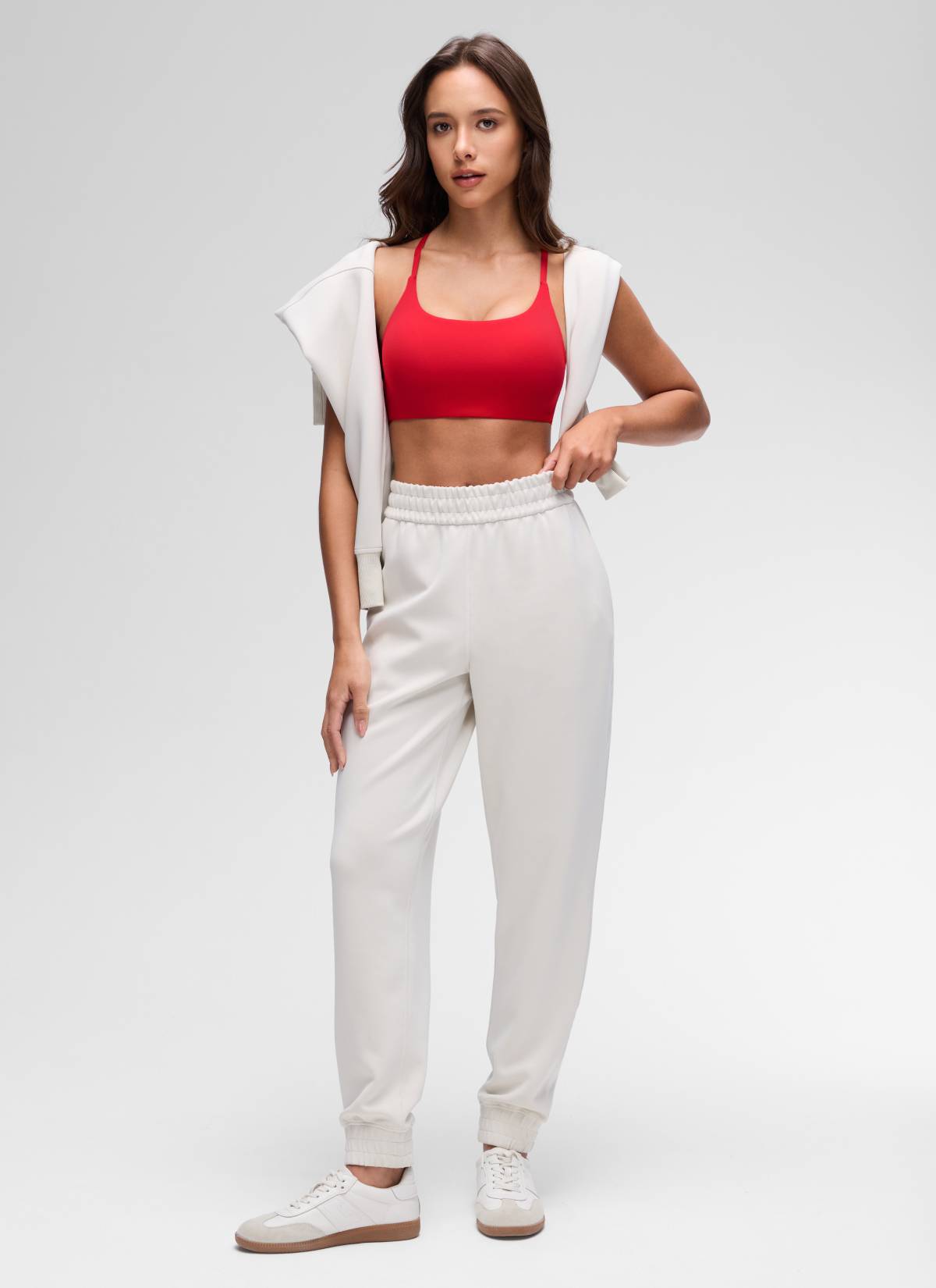 קרופ תומך Butterluxe Twist Cross Back - Aurora Red