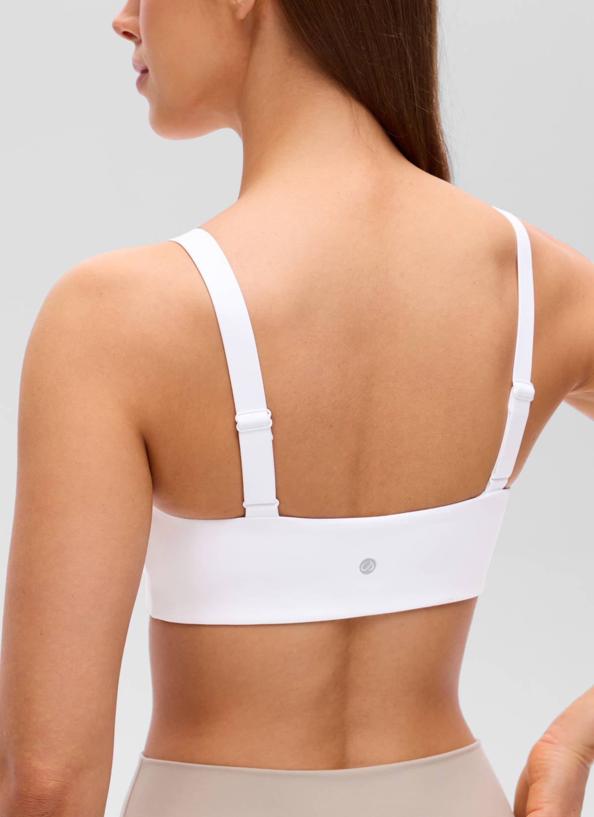 חזיית ספורט Butterluxe Wide Strap - לבן