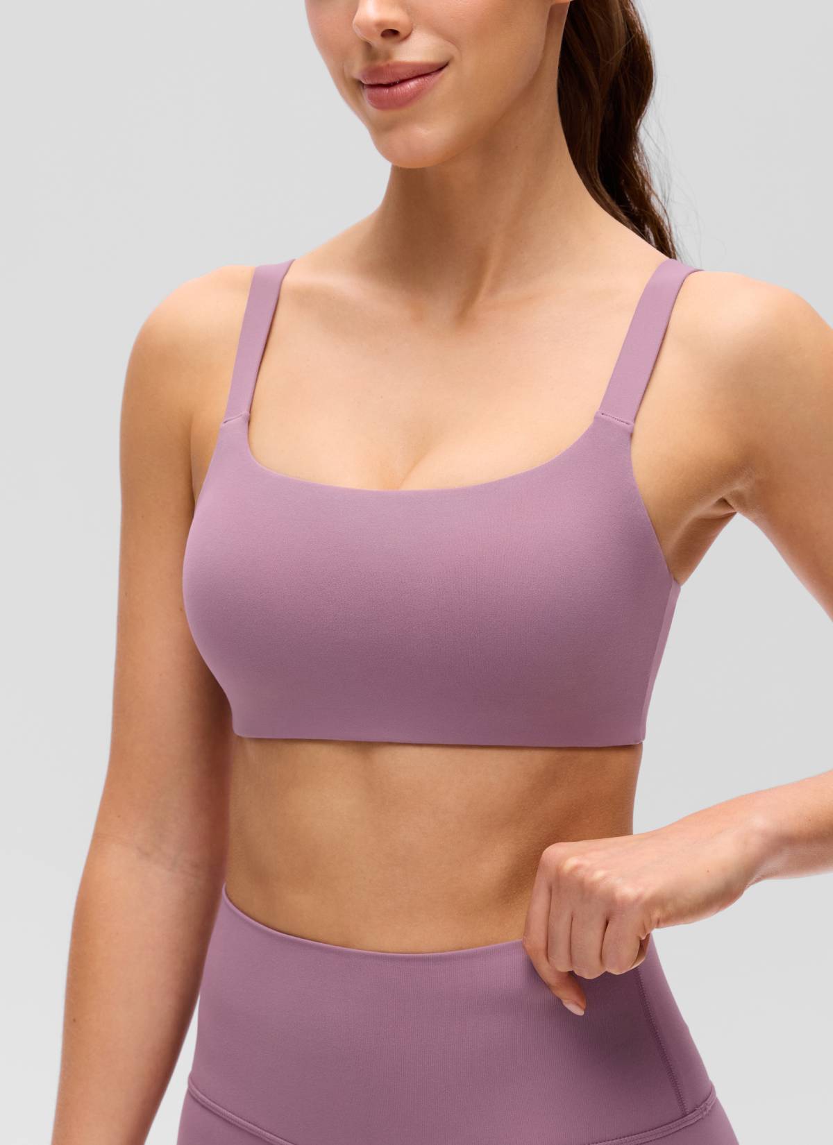 חזיית ספורט Butterluxe Wide Strap - Light Lavender