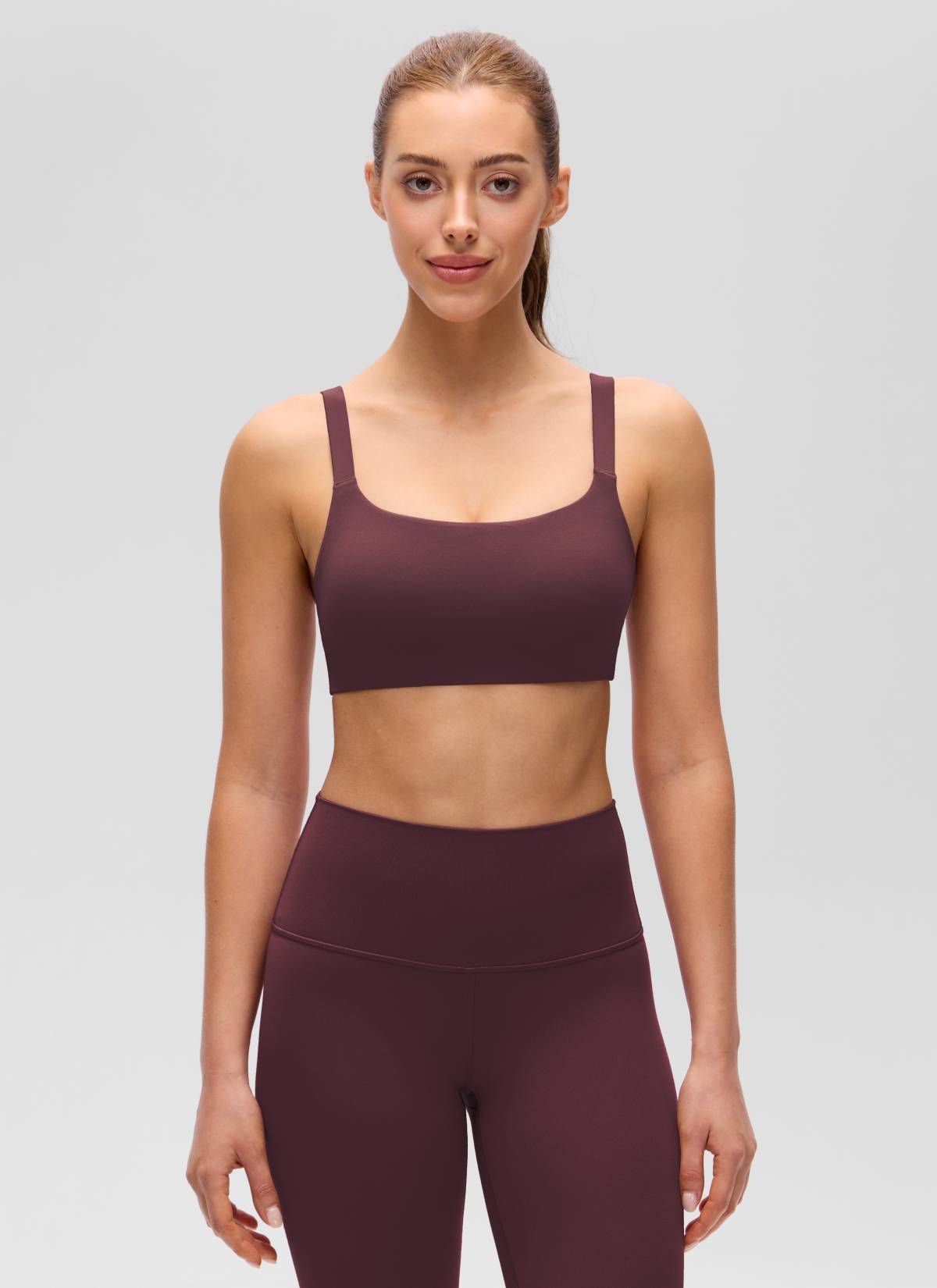 חזיית ספורט Butterluxe Wide Strap - Ripe Plum