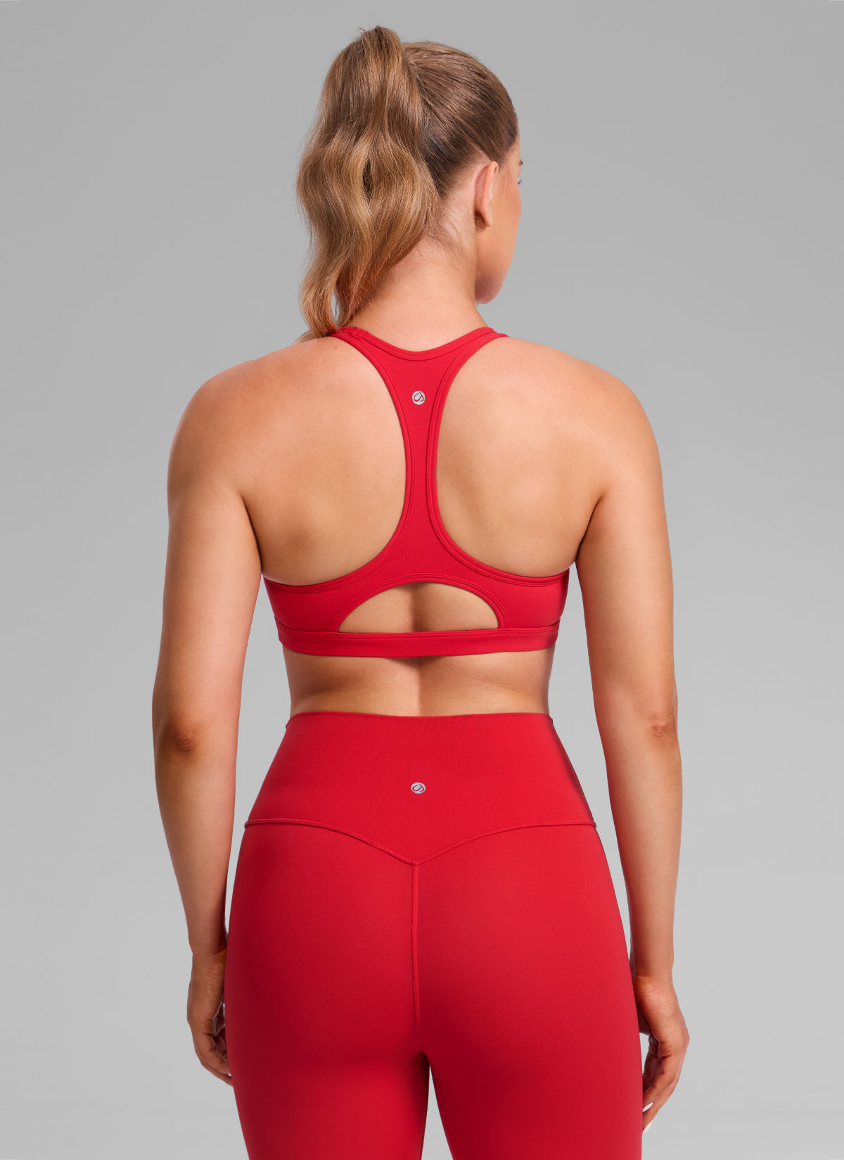 חזיית ספורט תומכת Butterlift Keyhole - Aurora Red