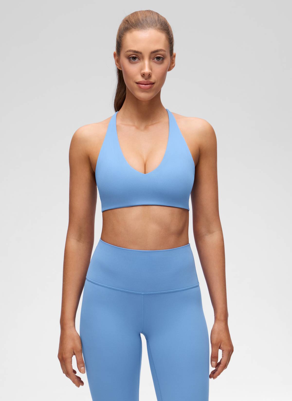 חזיית ספורט Butterluxe V Twist Cross - Party Blue