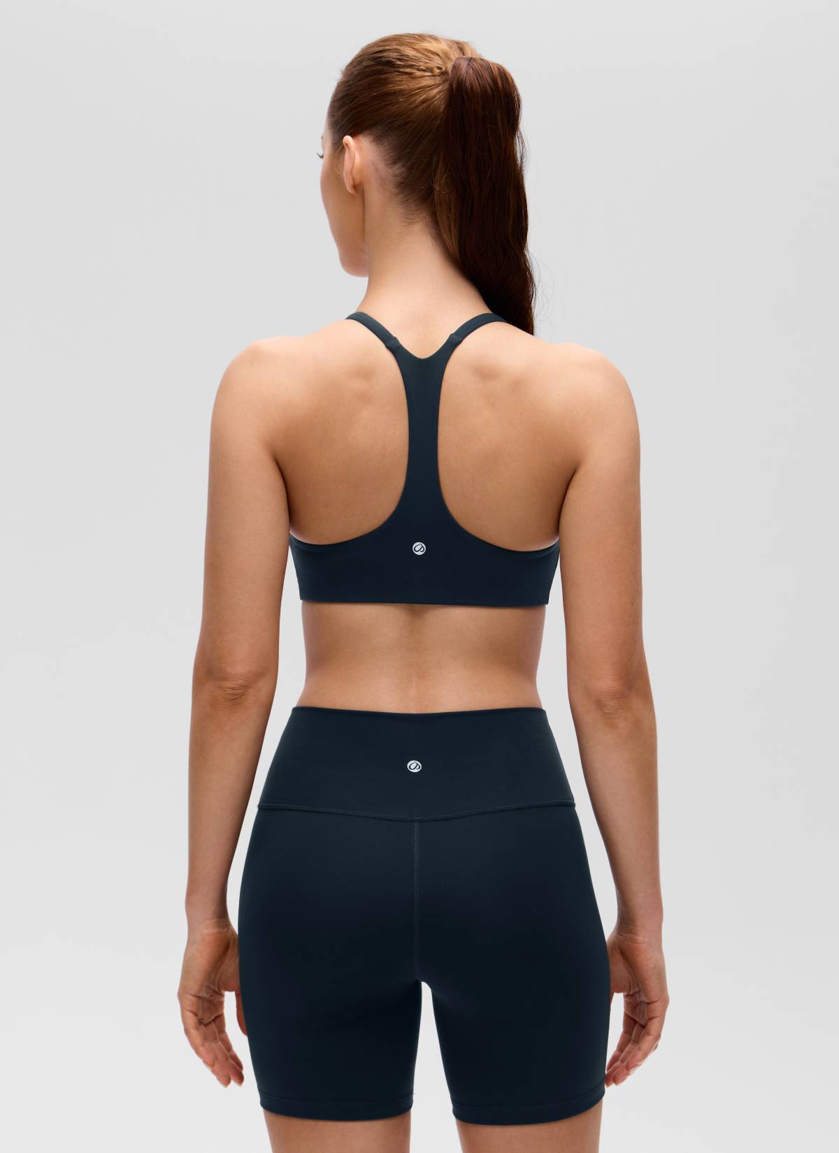 חזיית ספורט Butterluxe Thin Straps Racerback Sports - כחול נייבי