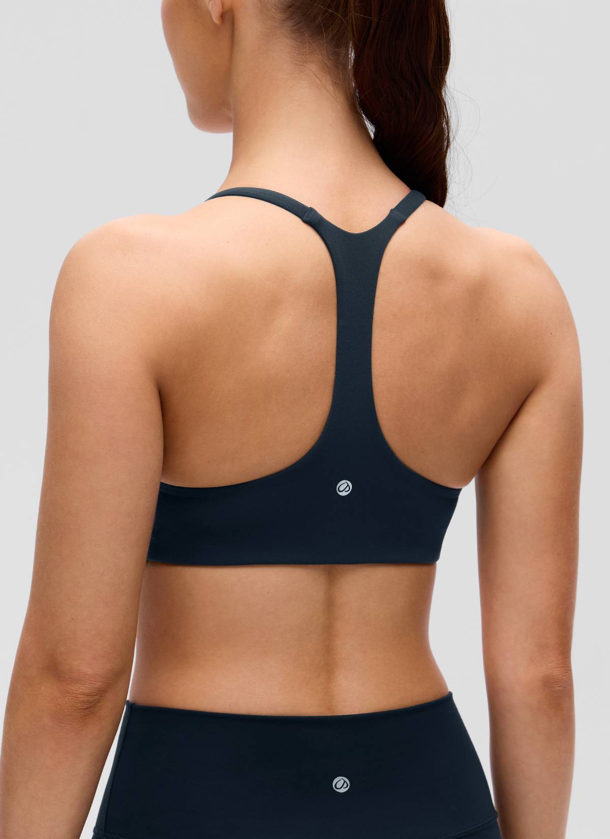 חזיית ספורט Butterluxe Thin Straps Racerback Sports - כחול נייבי