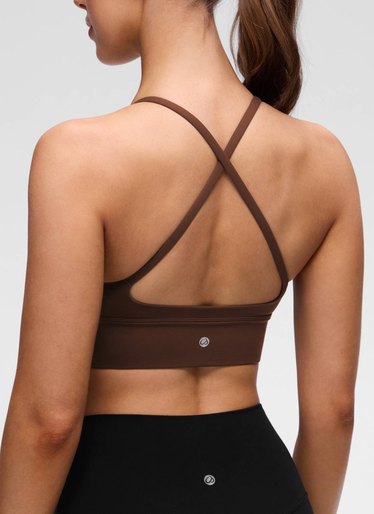 חזיית ספורט Butterluxe גב איקס - Lava Brown