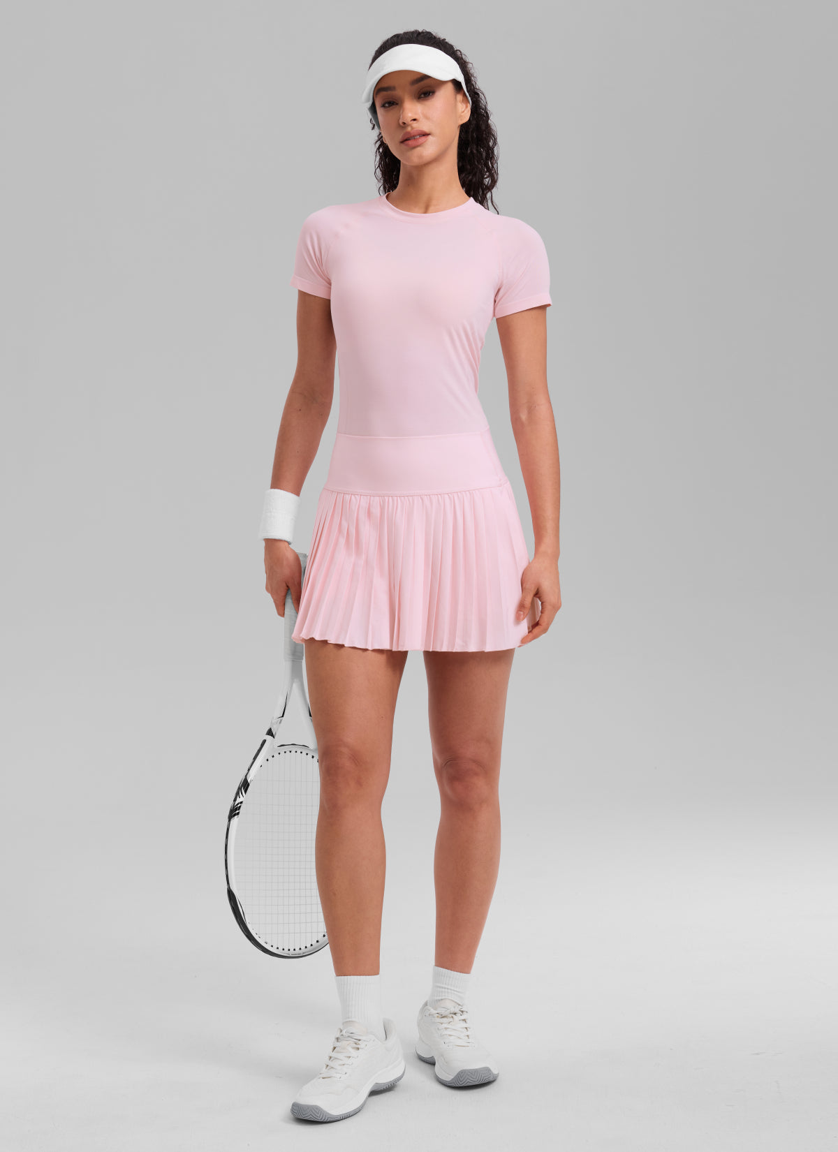 חולצה קצרה Seamless - Strawberry Pink