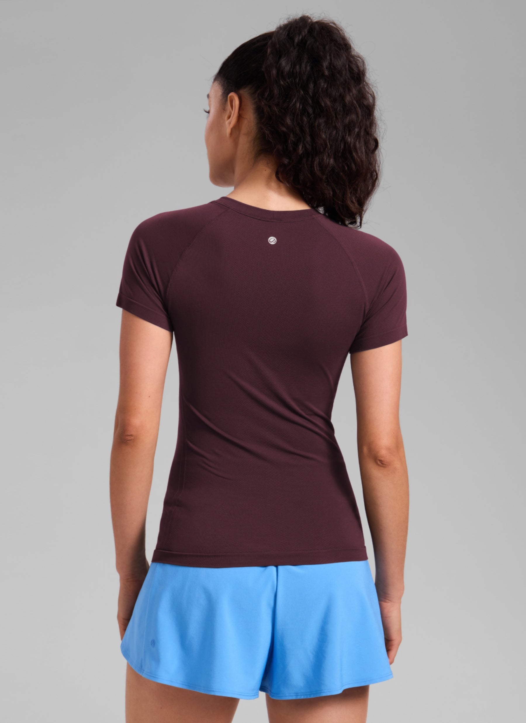 חולצה קצרה Seamless - Ripe Plum