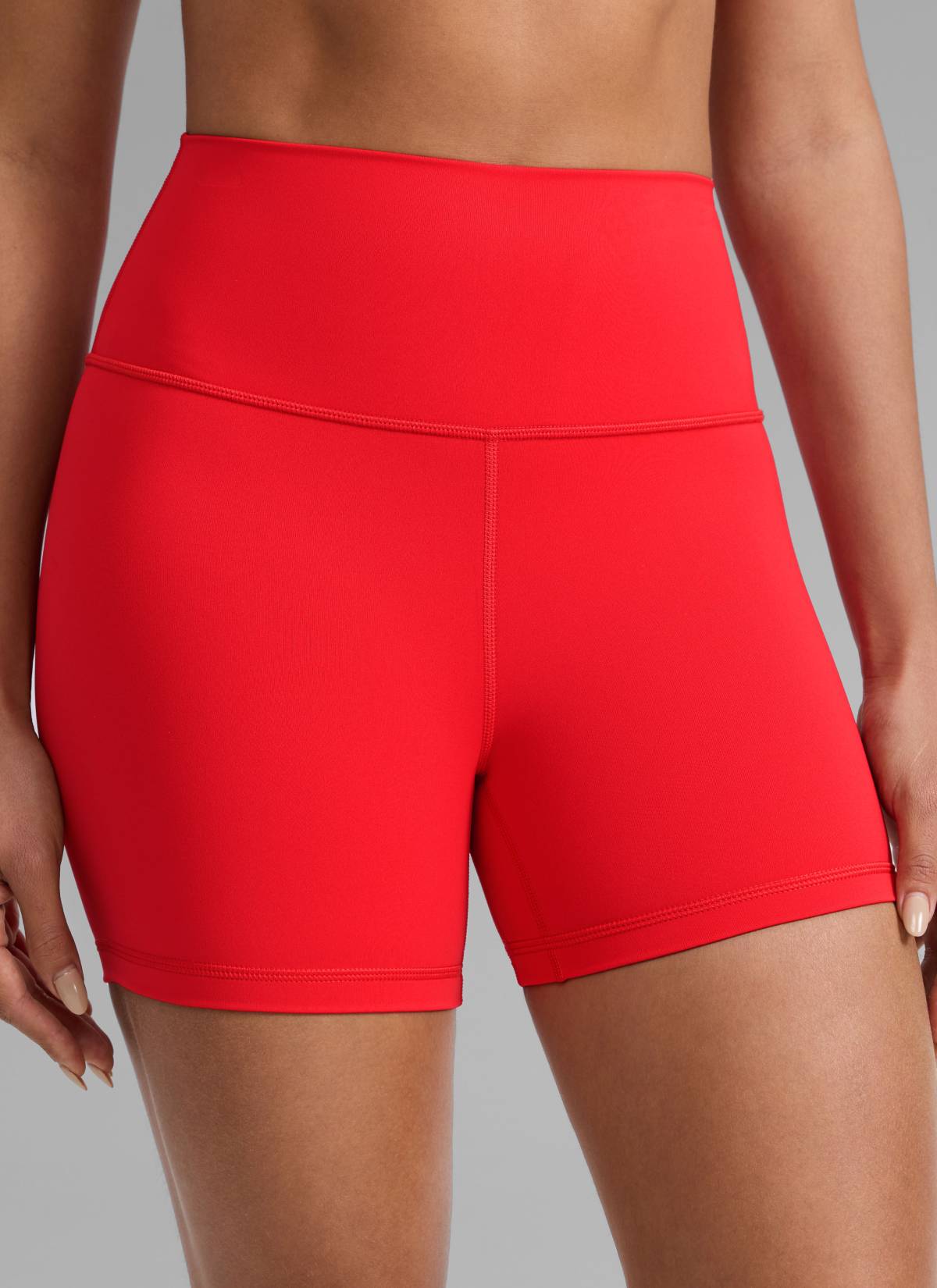 טייץ קצר Nakedfeel 4" - Deep Red