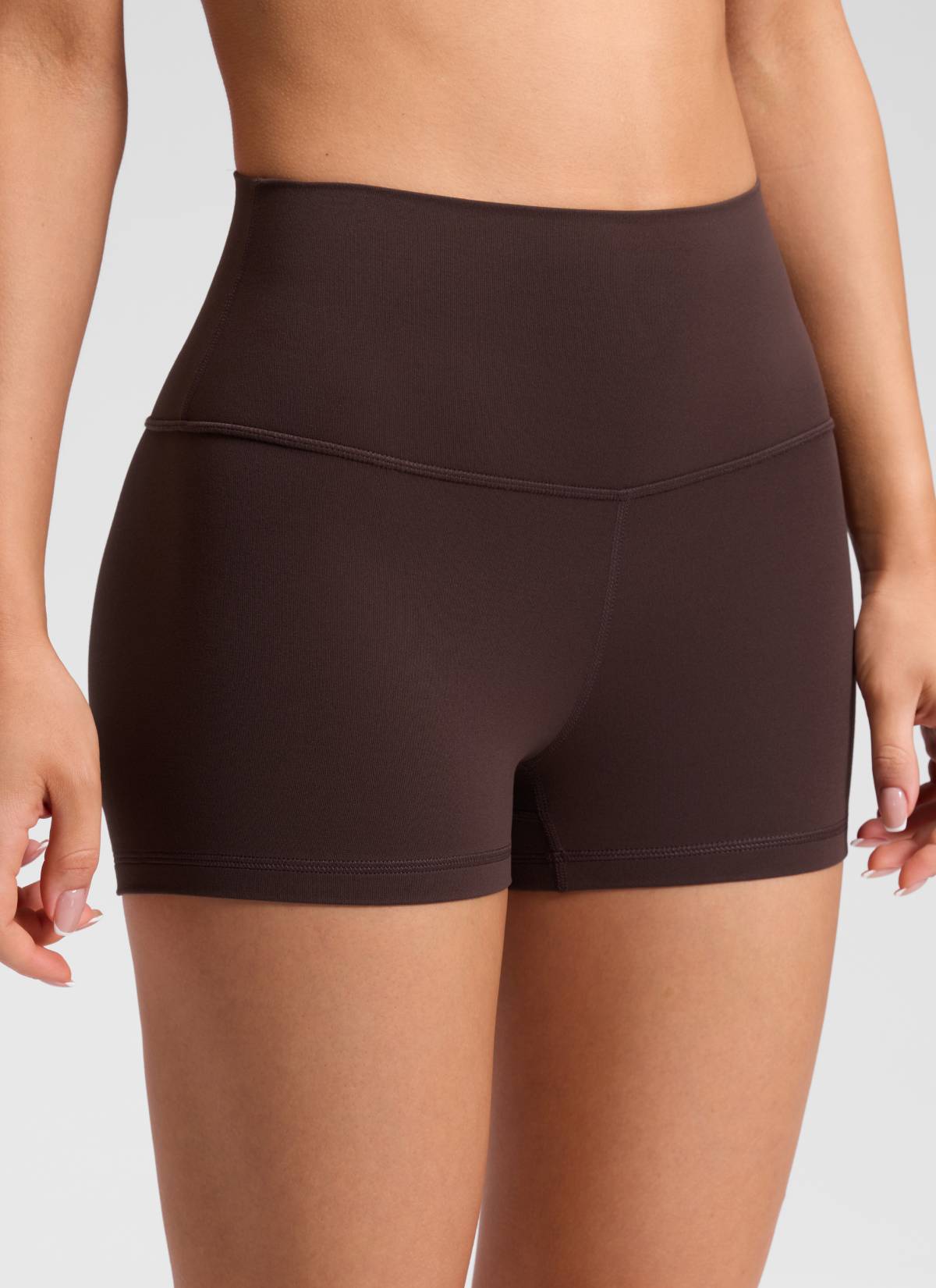 טייץ קצר Butterluxe 2.5" - Hot Fudge Brown