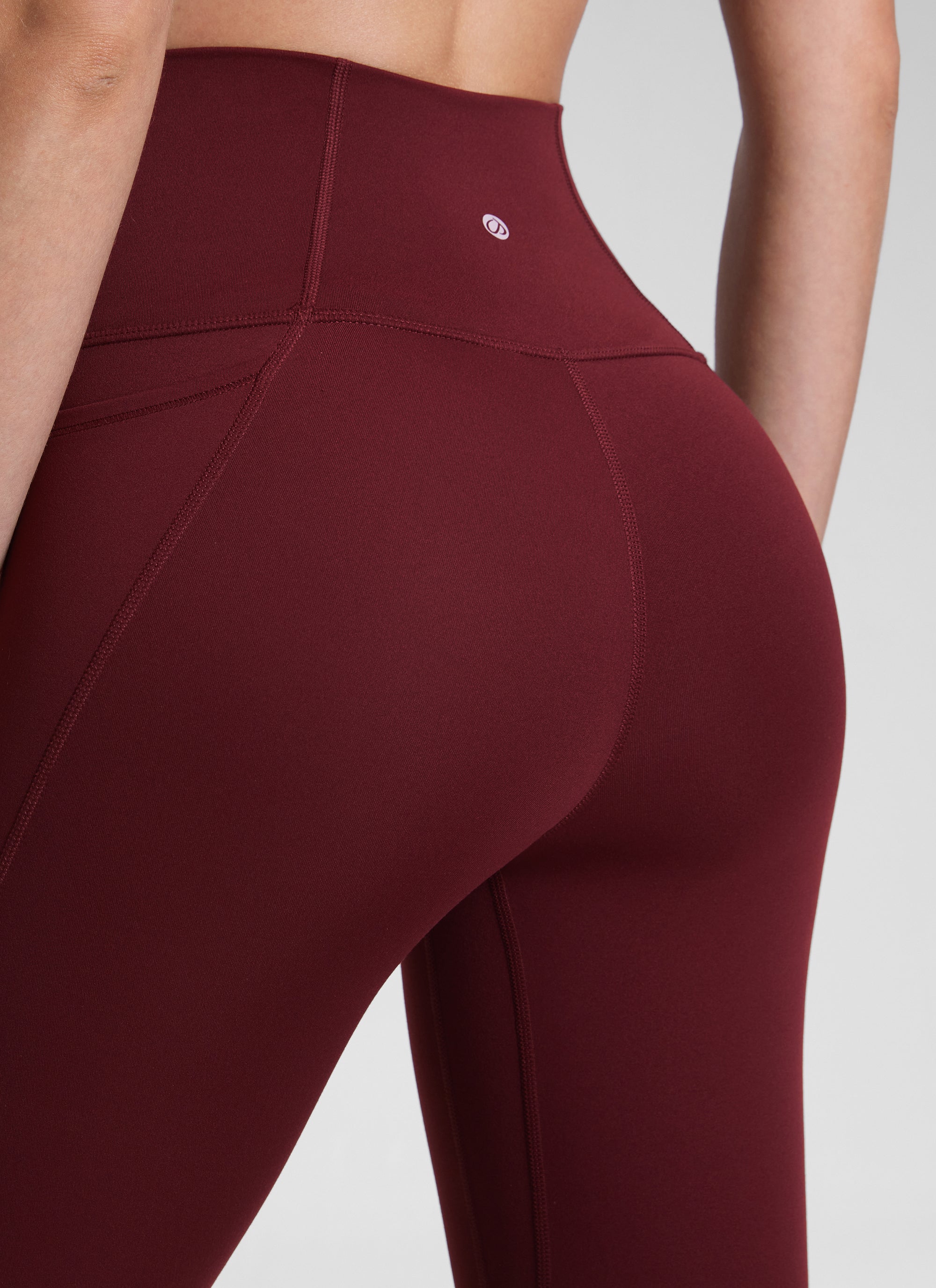 טייץ Butterluxe עם כיסים 25" - Red Merlot
