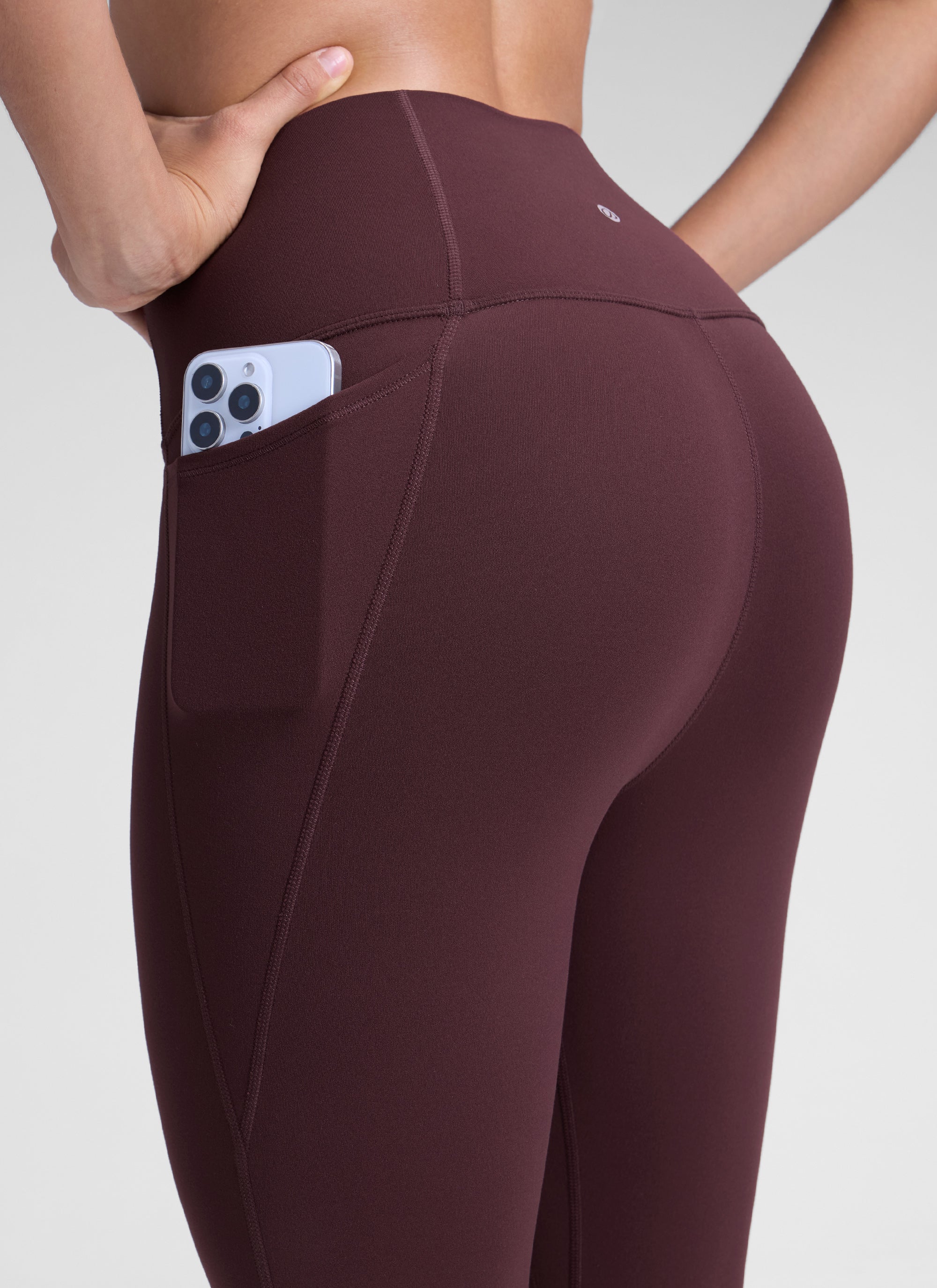 טייץ Butterluxe עם כיסים 25" - Ripe Plum