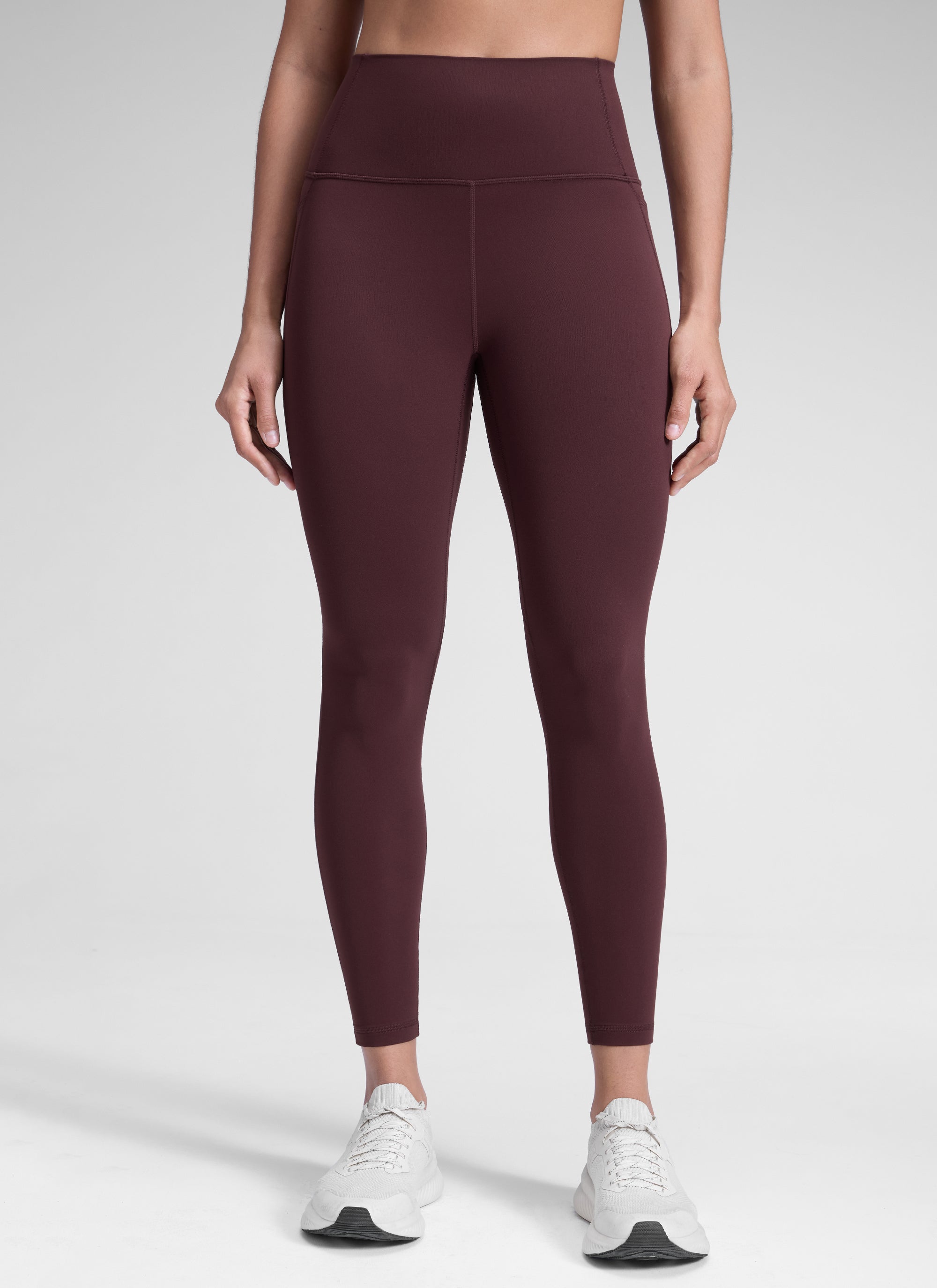 טייץ ארוך 28" Butterluxe עם כיסים - Ripe Plum