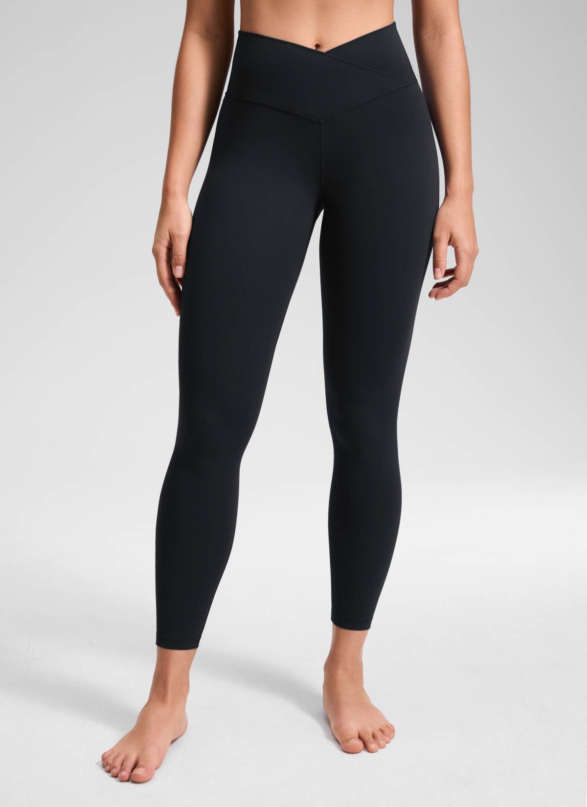 טייץ 25" Butterluxe V Cross Waist - שחור
