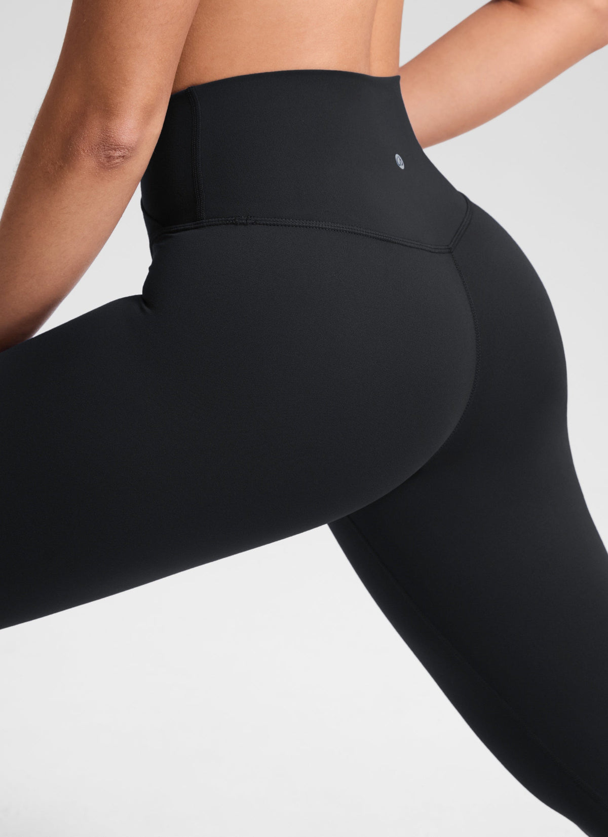טייץ ארוך 28" Butterluxe V Cross Waist - שחור