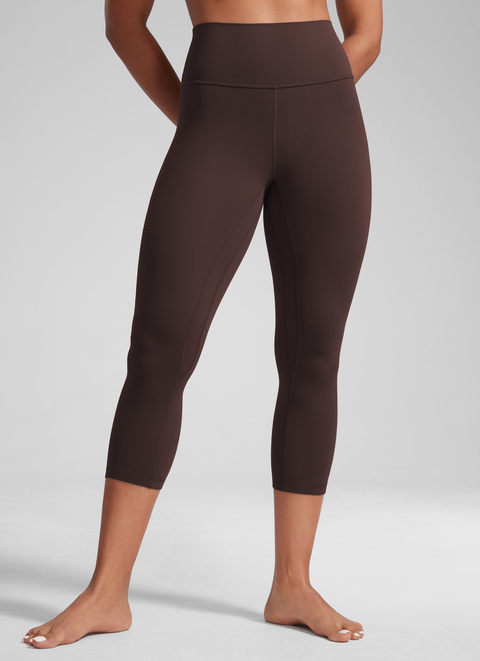 טייץ 7/8 21″ Butterlift Workout - Hot Fudge Brown
