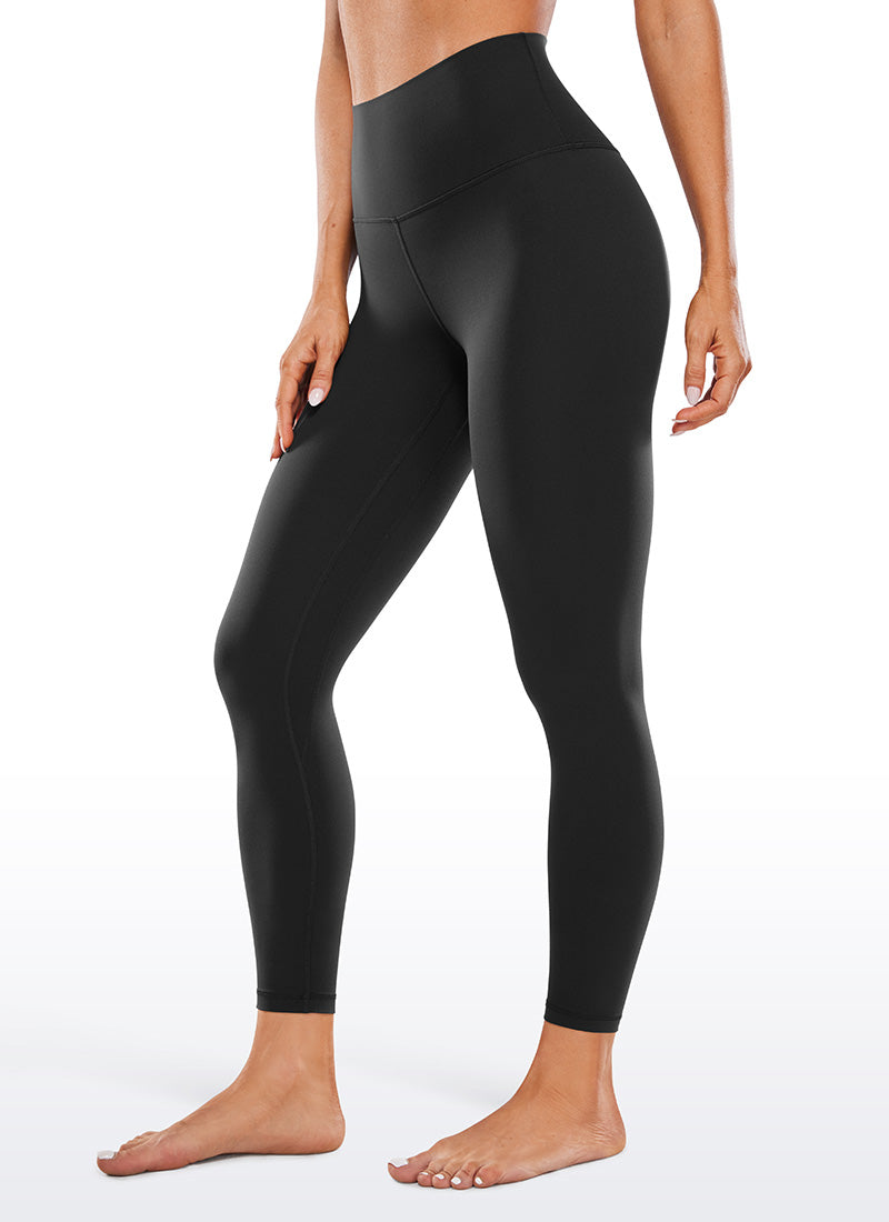 טייץ 25" Butterluxe Double Seamed - שחור