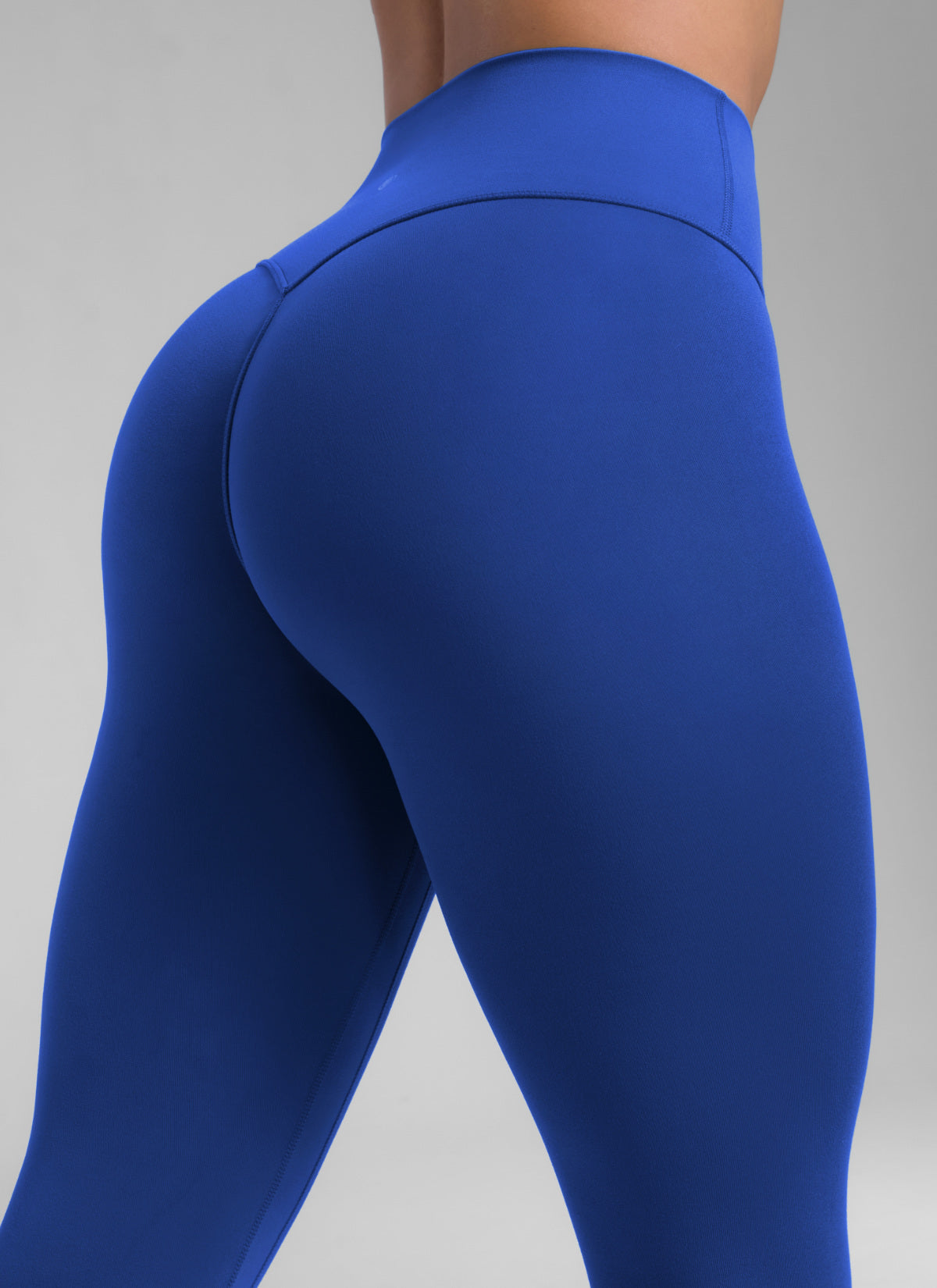 טייץ מחטב+ ארוך עם כיווץ בישבן 28" Butterlift Secretsculpt™ ללא תפר קדמי - Waves Blue
